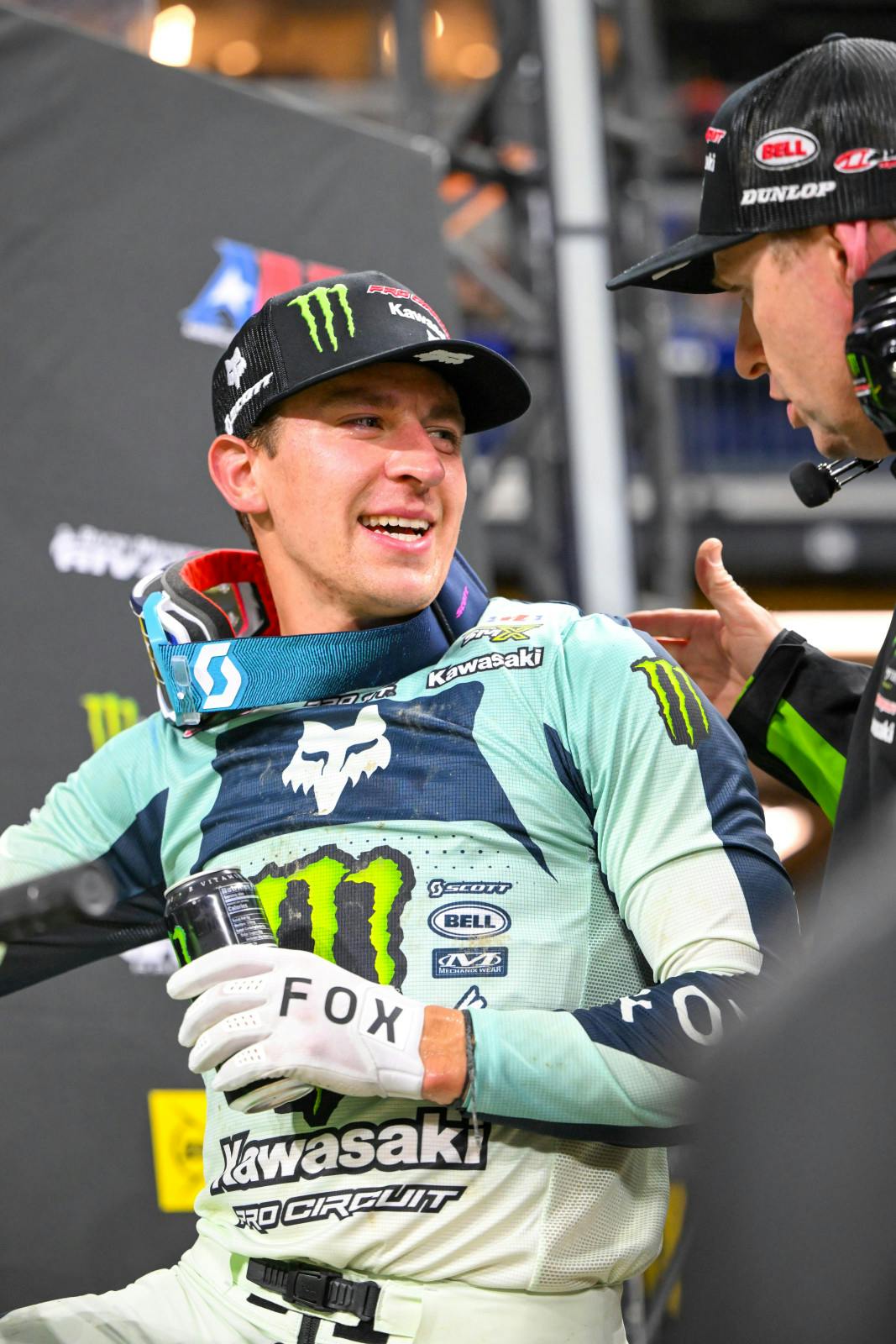 Seth Hammaker tops 250SX qualifying at Indianapolis.