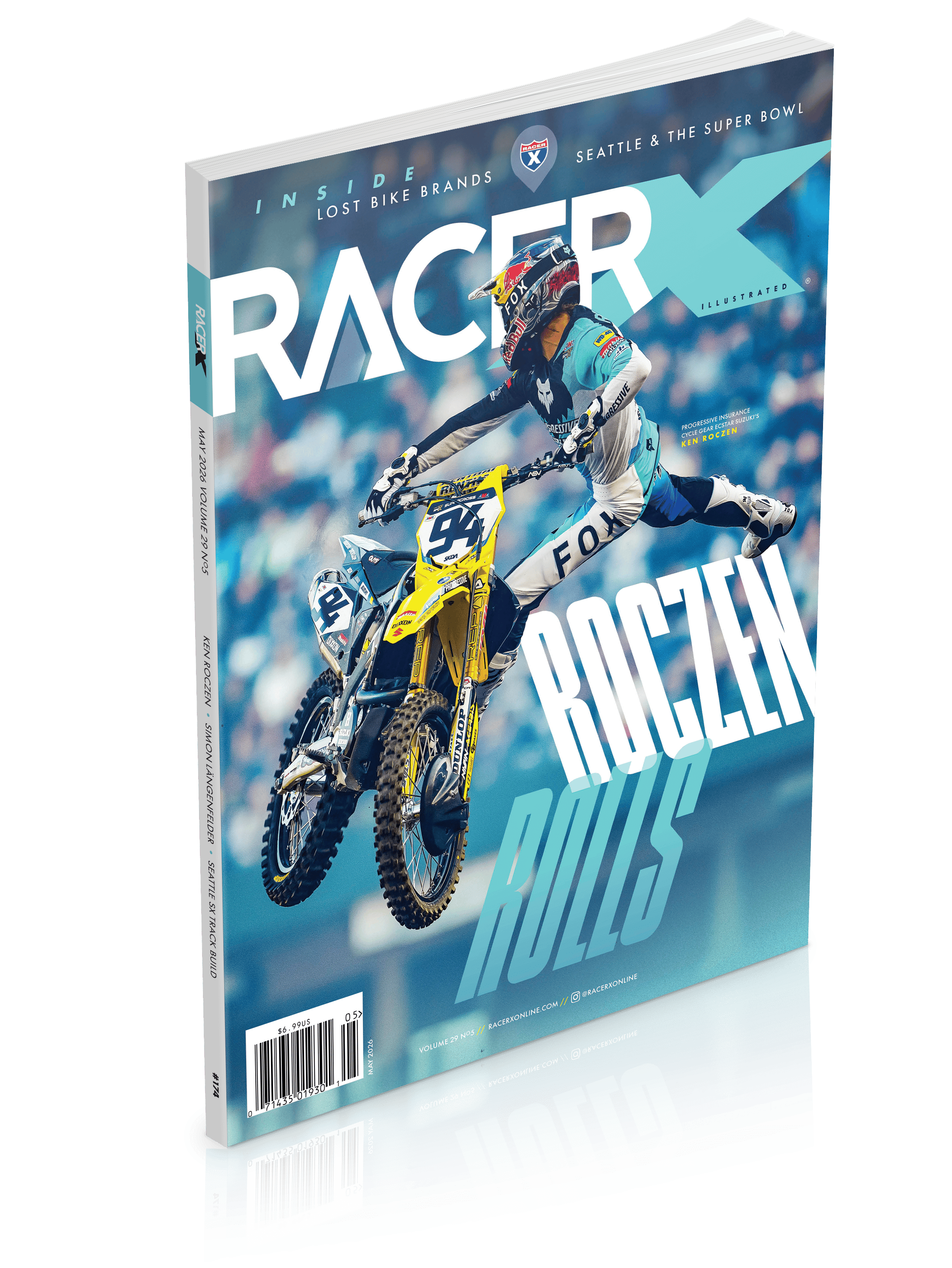 The May 2026 Issue of Racer X Illustrated Supercross Magazine