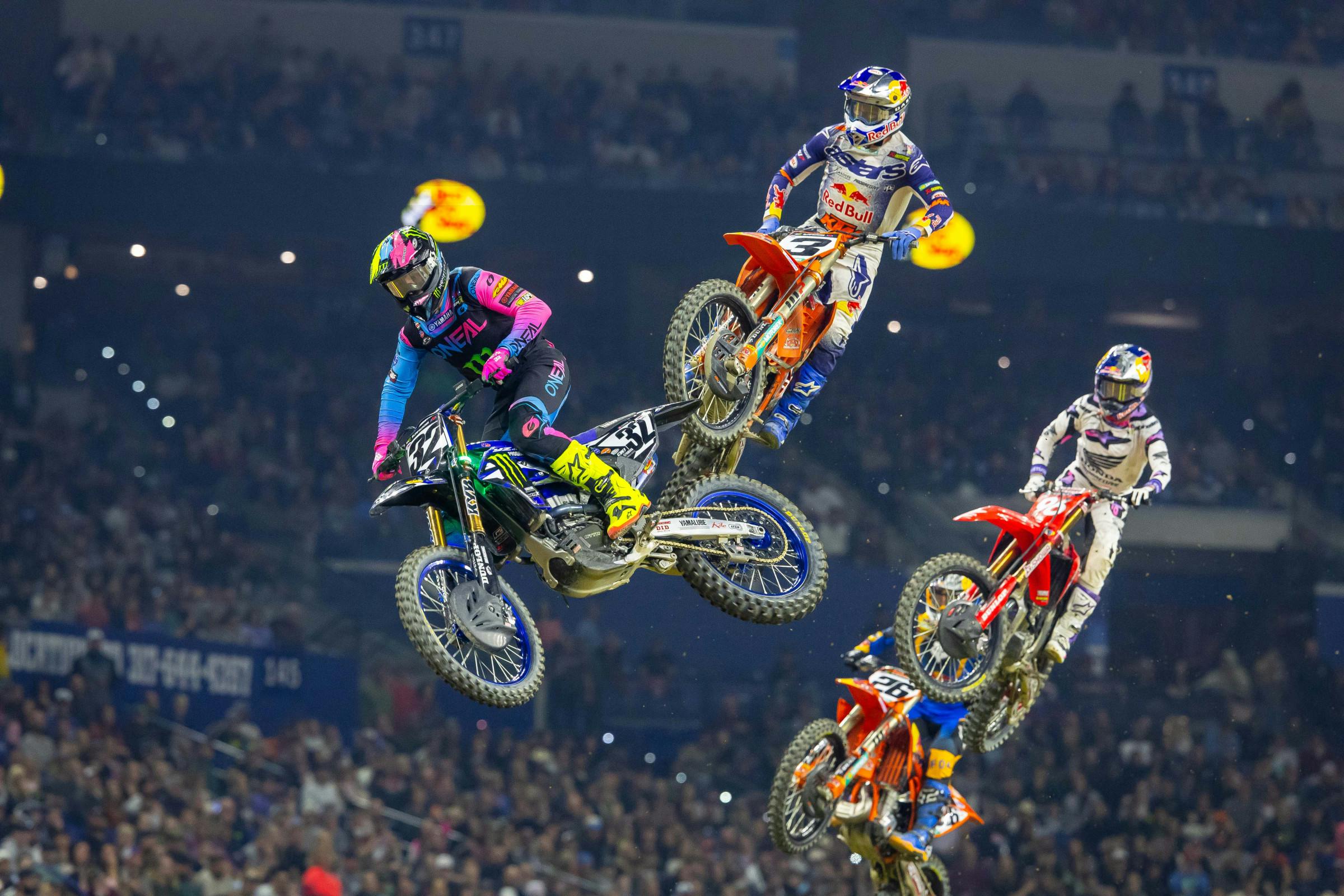 Justin Cooper was in the mix in Indianapolis.