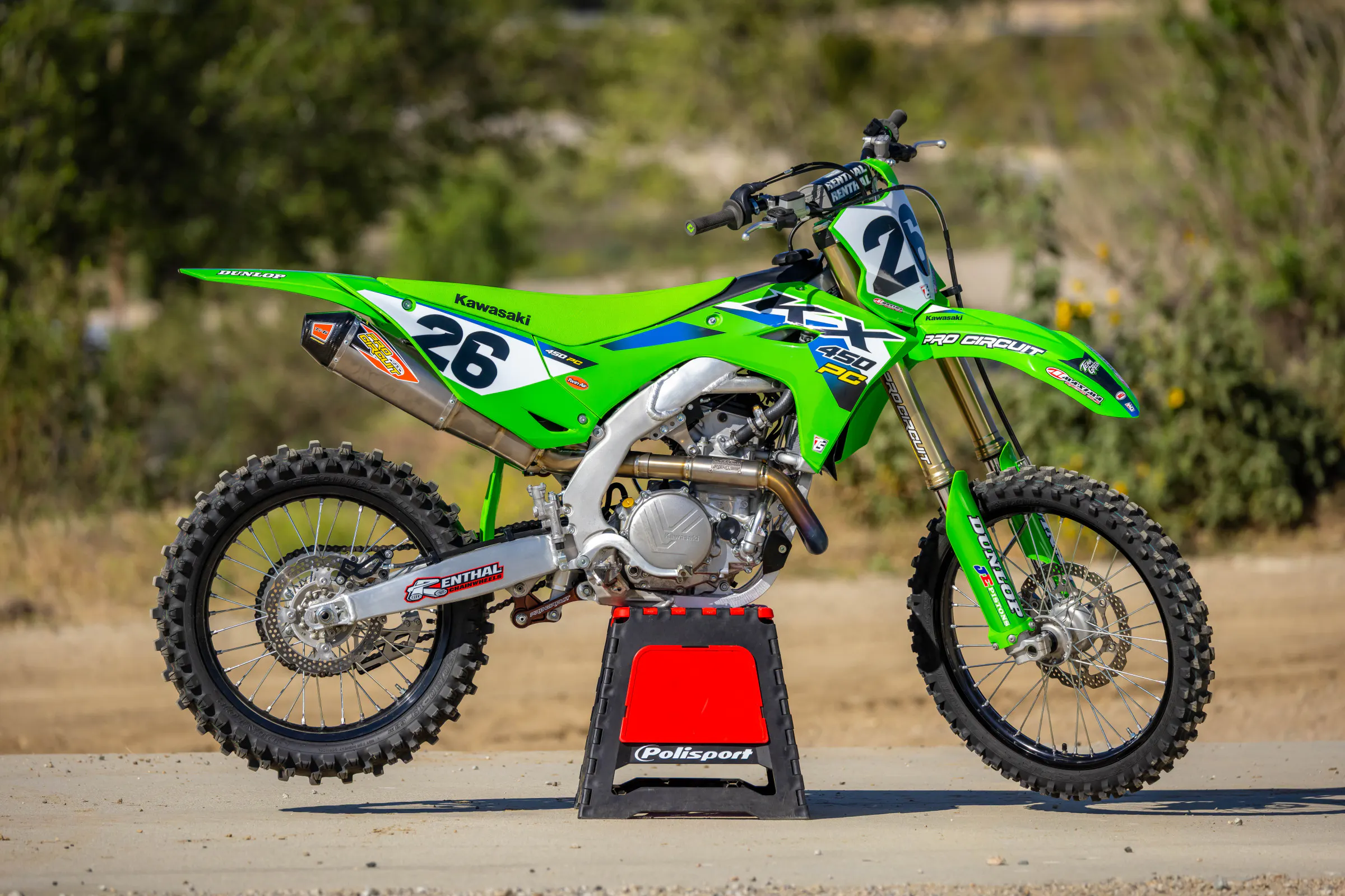 Video: Kawasaki KX450 Pro Circuit Stage One Bike Test - What Is Different from Stock KX450 and KX450SR?
