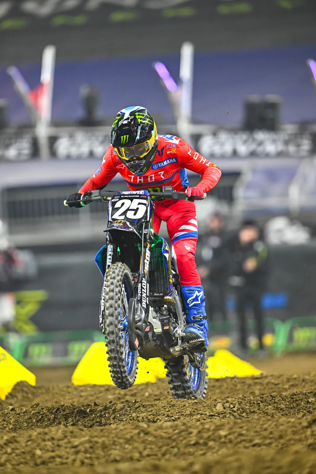 Nate Thrasher makes it a Star Yamaha two-for-two in 250SX heat race wins.