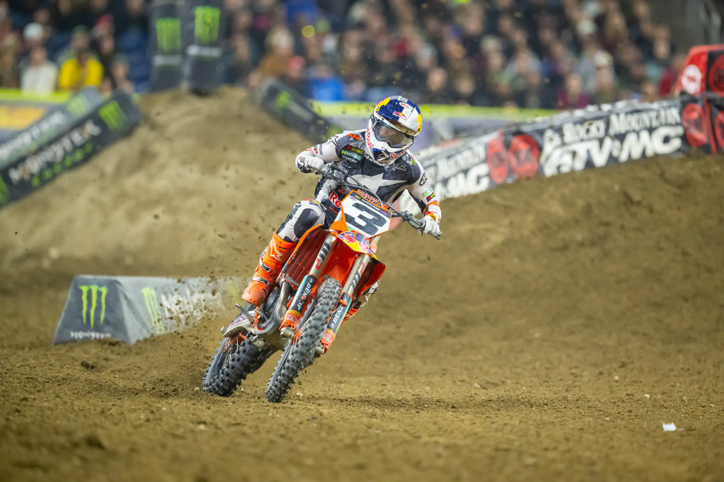 Eli Tomac on Fifth, Retaking Points Lead at Detroit SX: “Overall it was a bit of a frustrating day here