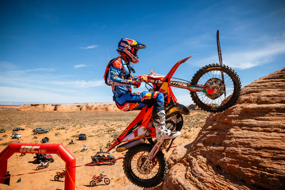 Hart Wins Third Grinding Stone Hard Enduro