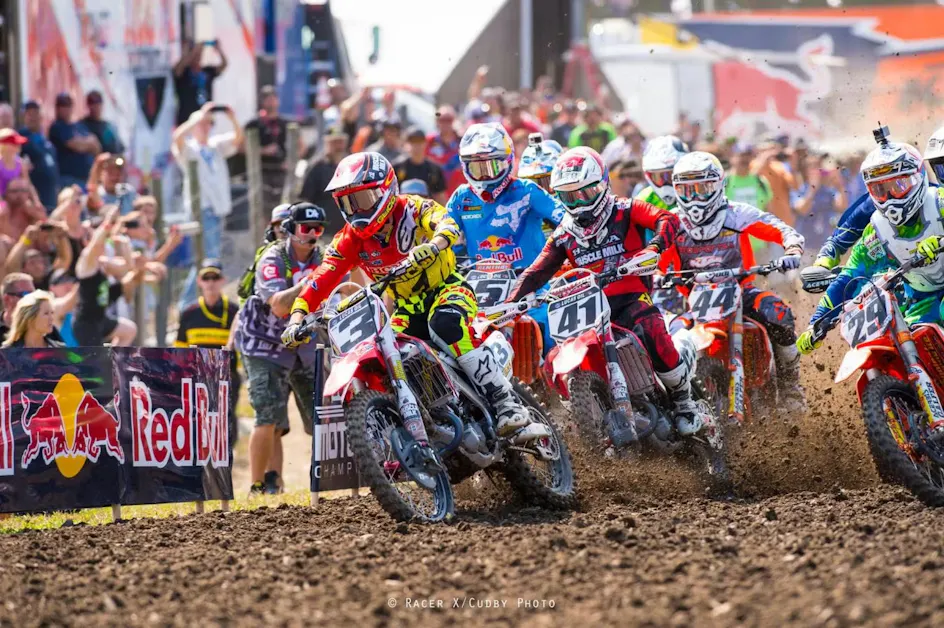 Full Moto: Dungey, Roczen, Tomac, Canard at Unadilla 2014