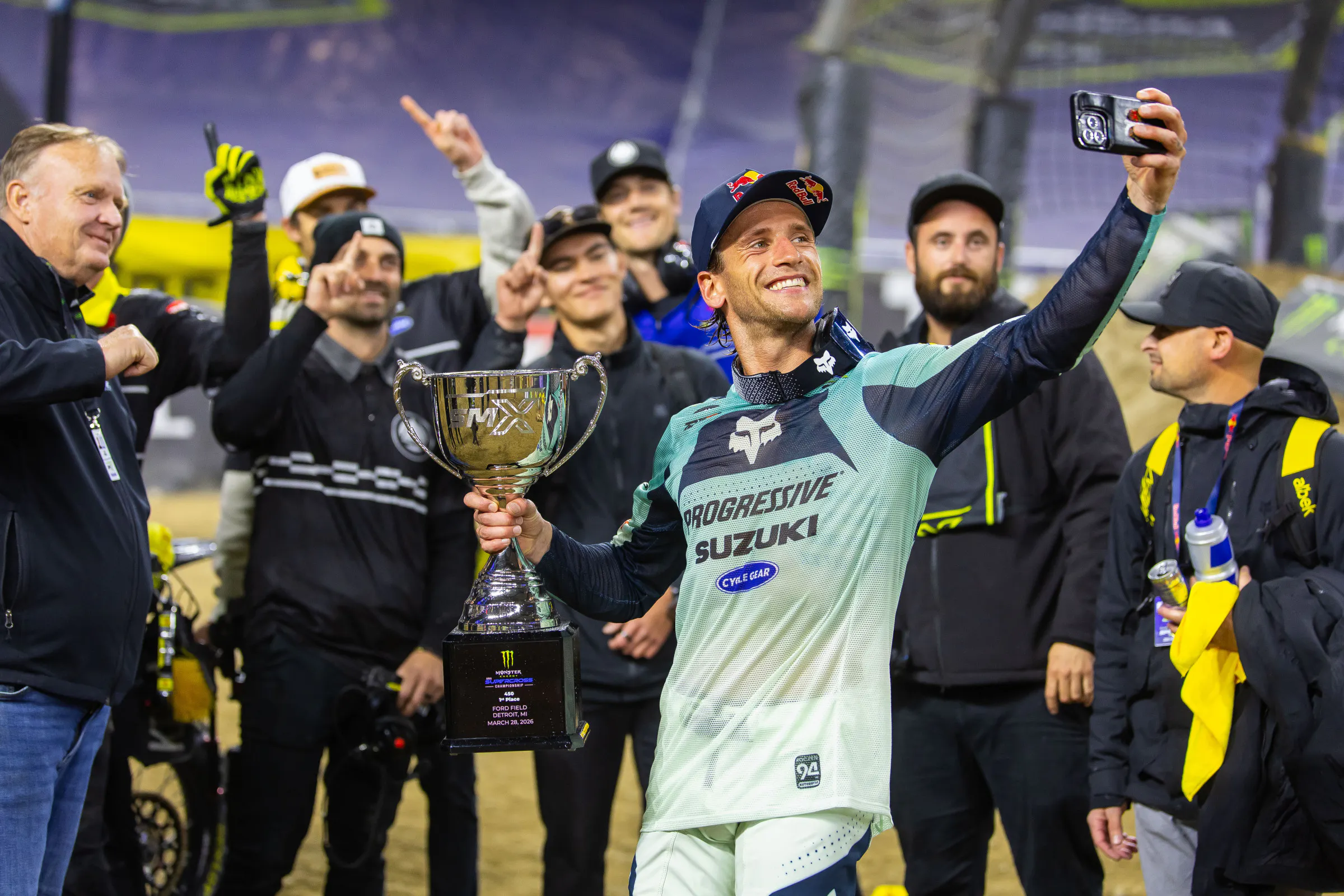 Detroit was huge for Roczen.