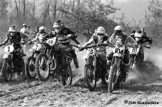 Another all-timer: 1977 St. Louis Trans-AMA, Marty Smith is #9, Roger DeCoster is #104, Bob Hannah is #2, #1 is Kent Howerton, #7 Danny LaPorte, and #16 Tommy Croft&nbsp;