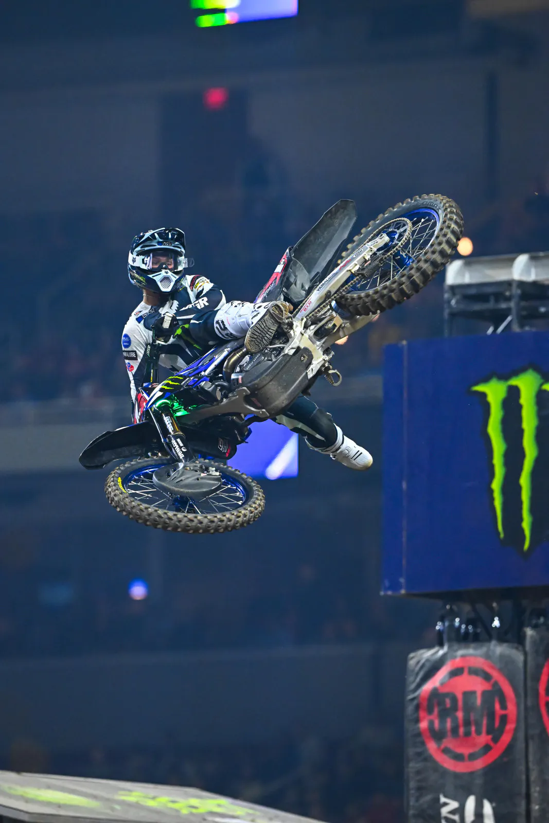 Haiden Deegan wins the 250SX West Division heat race.