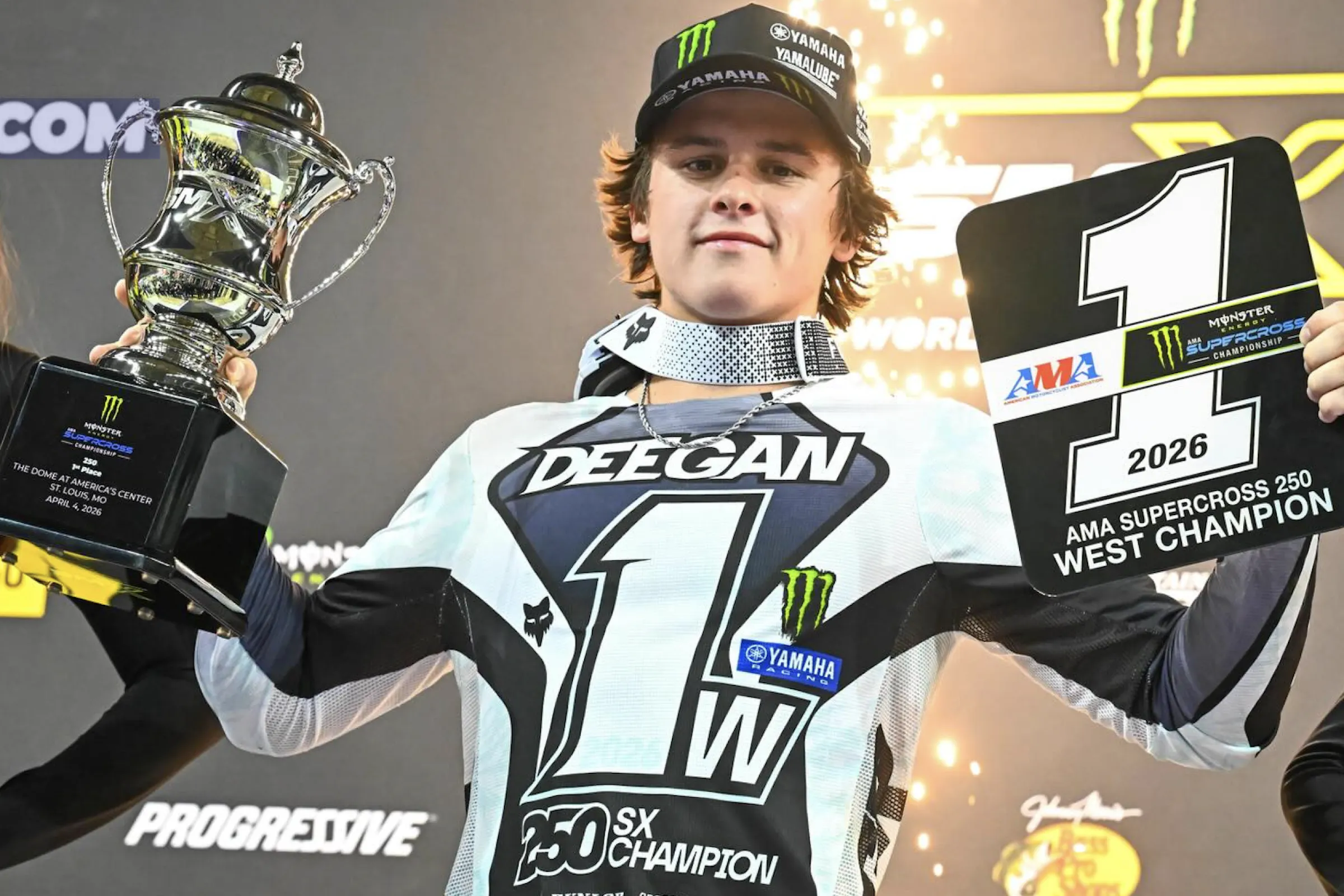 Haiden Deegan Clinches 2026 250SX West Division Title in St. Louis