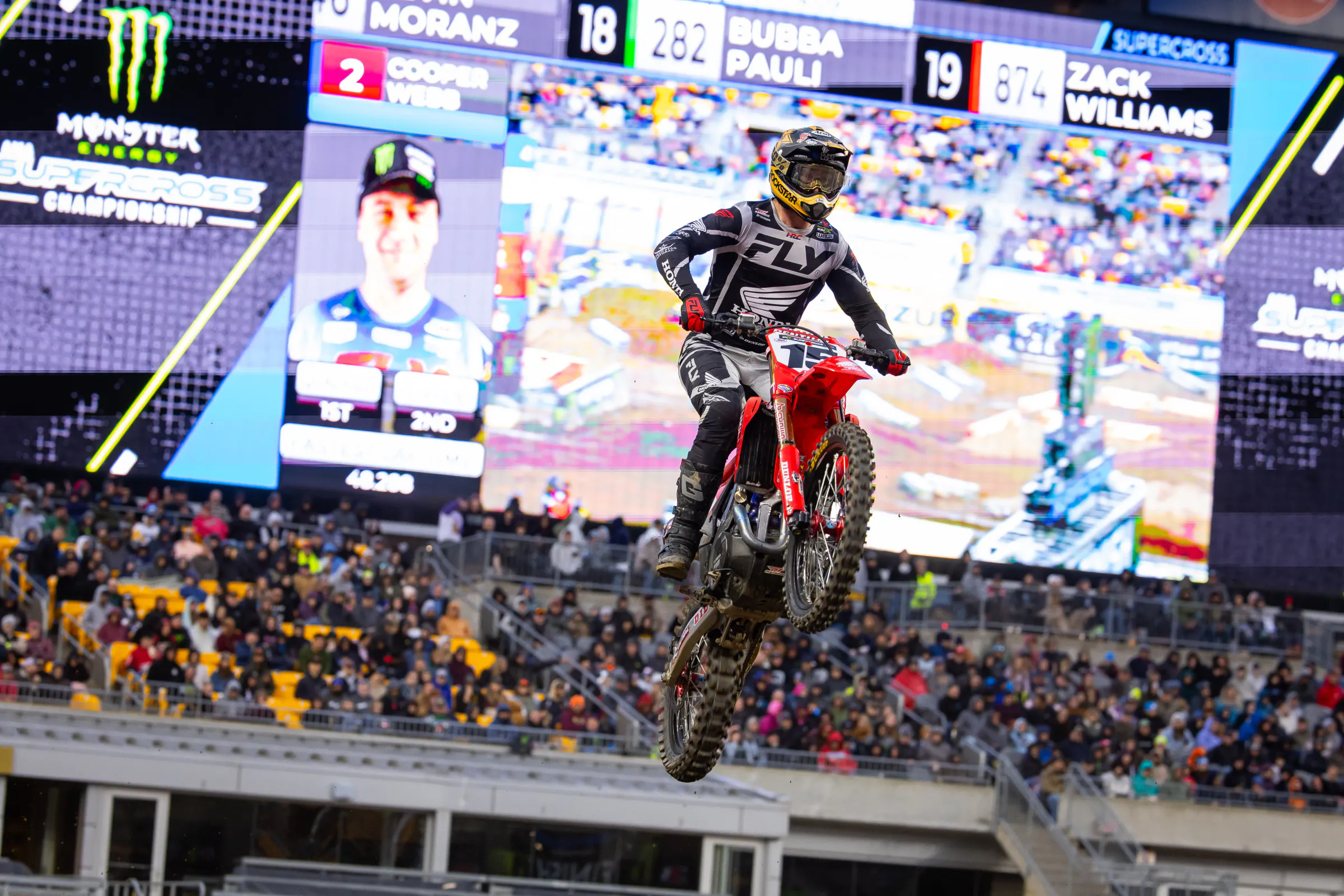 Wilson at the 2025 Pittsburgh SX.