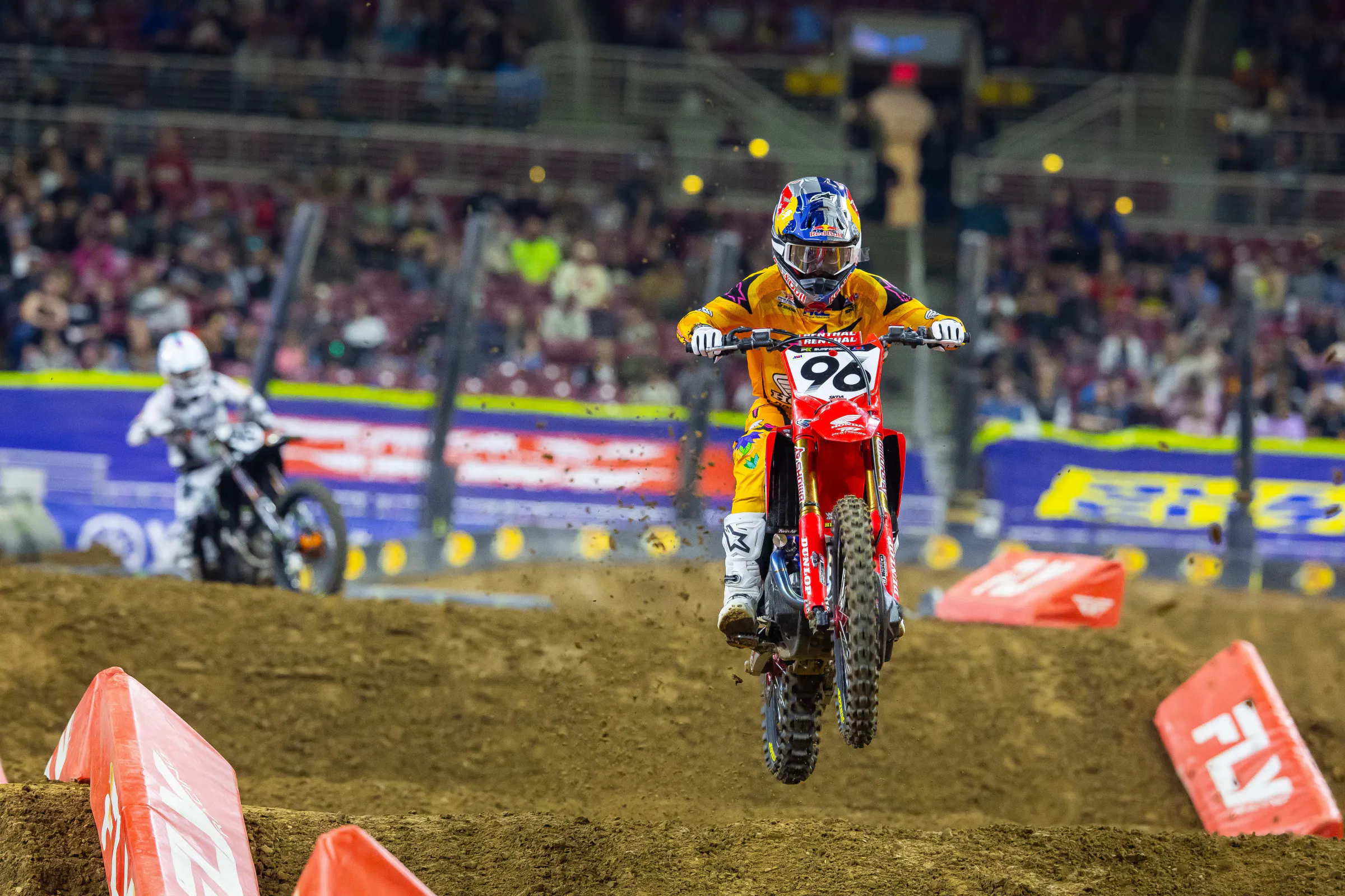 Hunter Lawrence regains the [shared] red plate for Nashville.