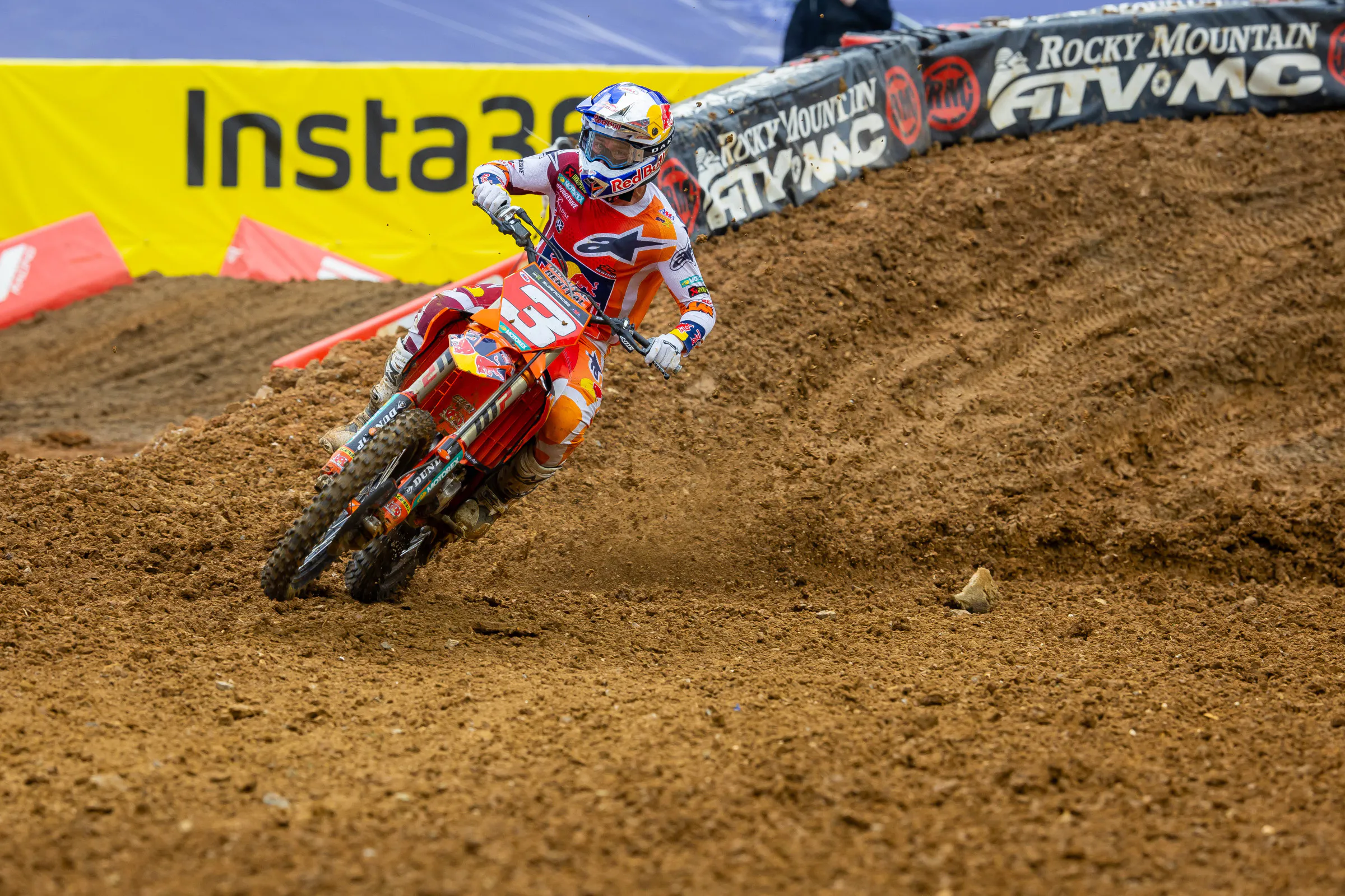 450 Heat 2 winner Eli Tomac.