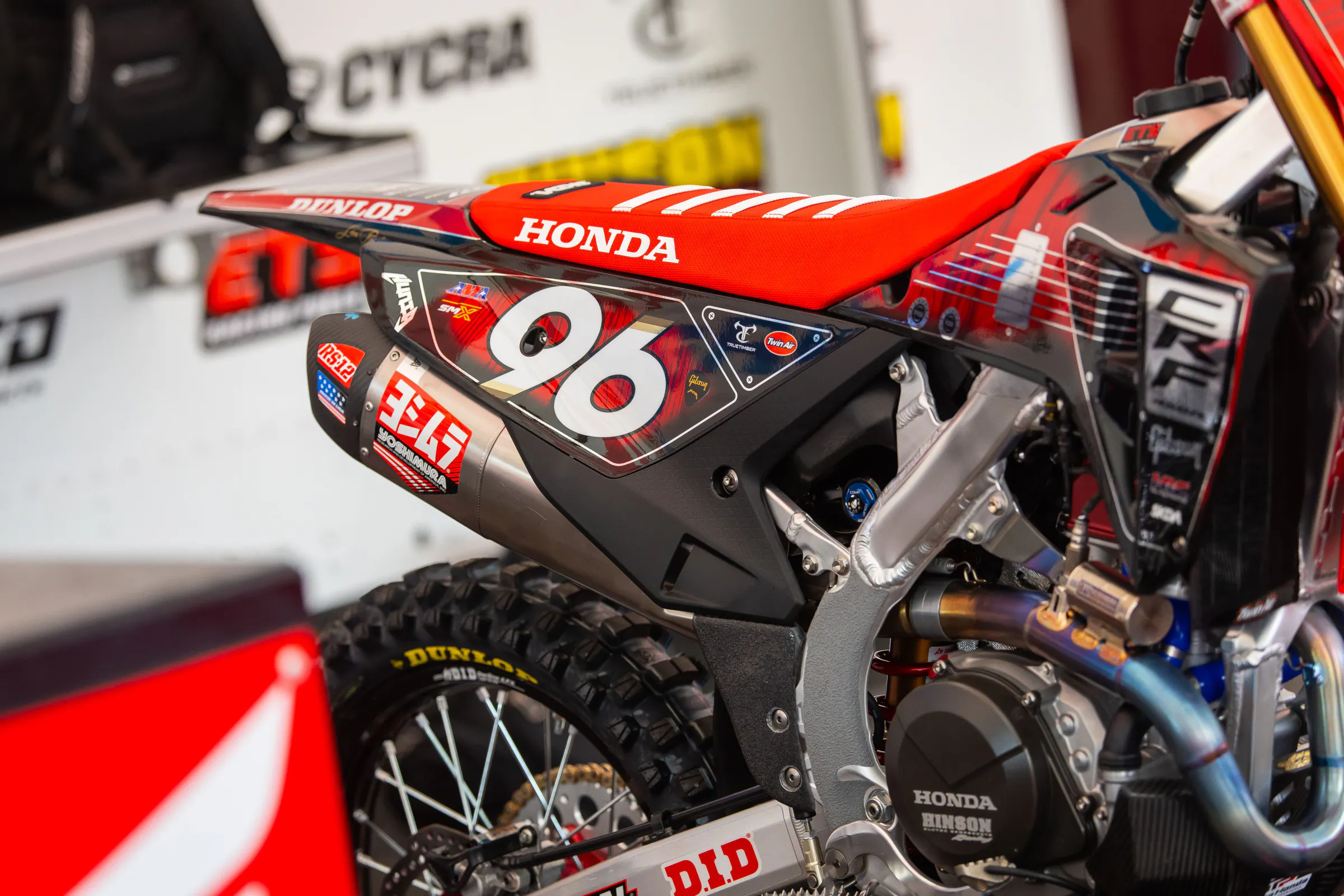 Lawrence now has sole possession of the red plate.