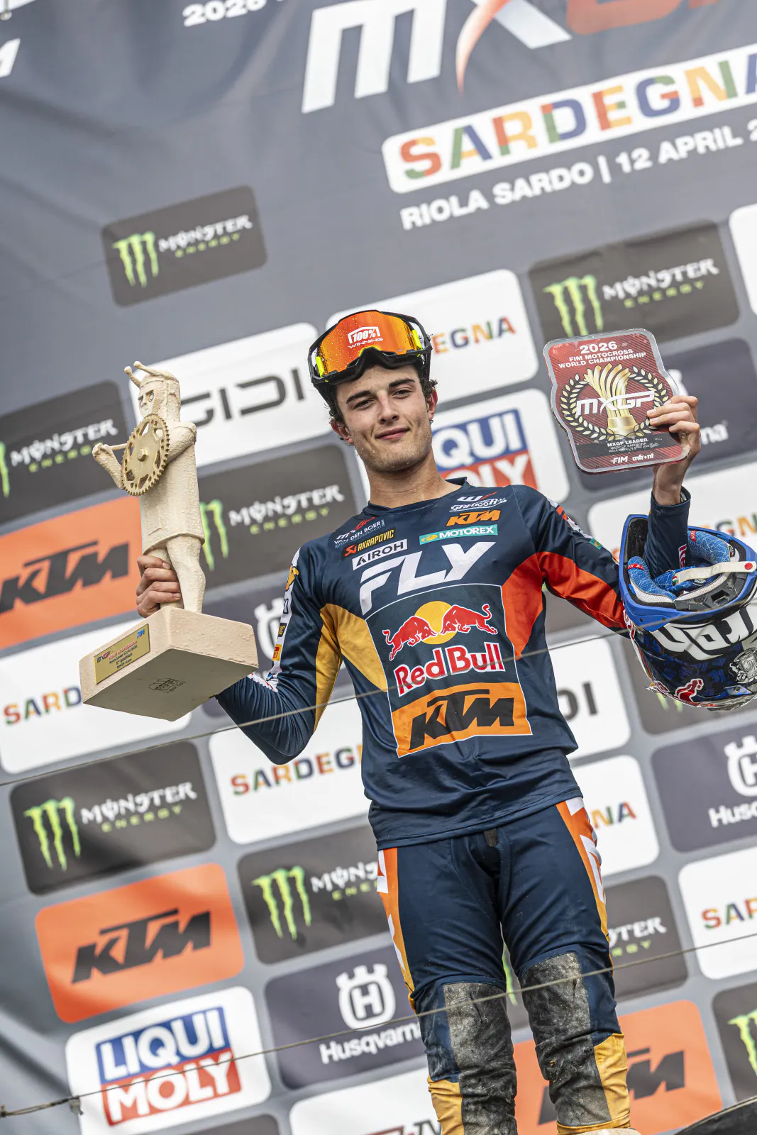 Lucas Coenen at the round four MXGP of Sardegna.