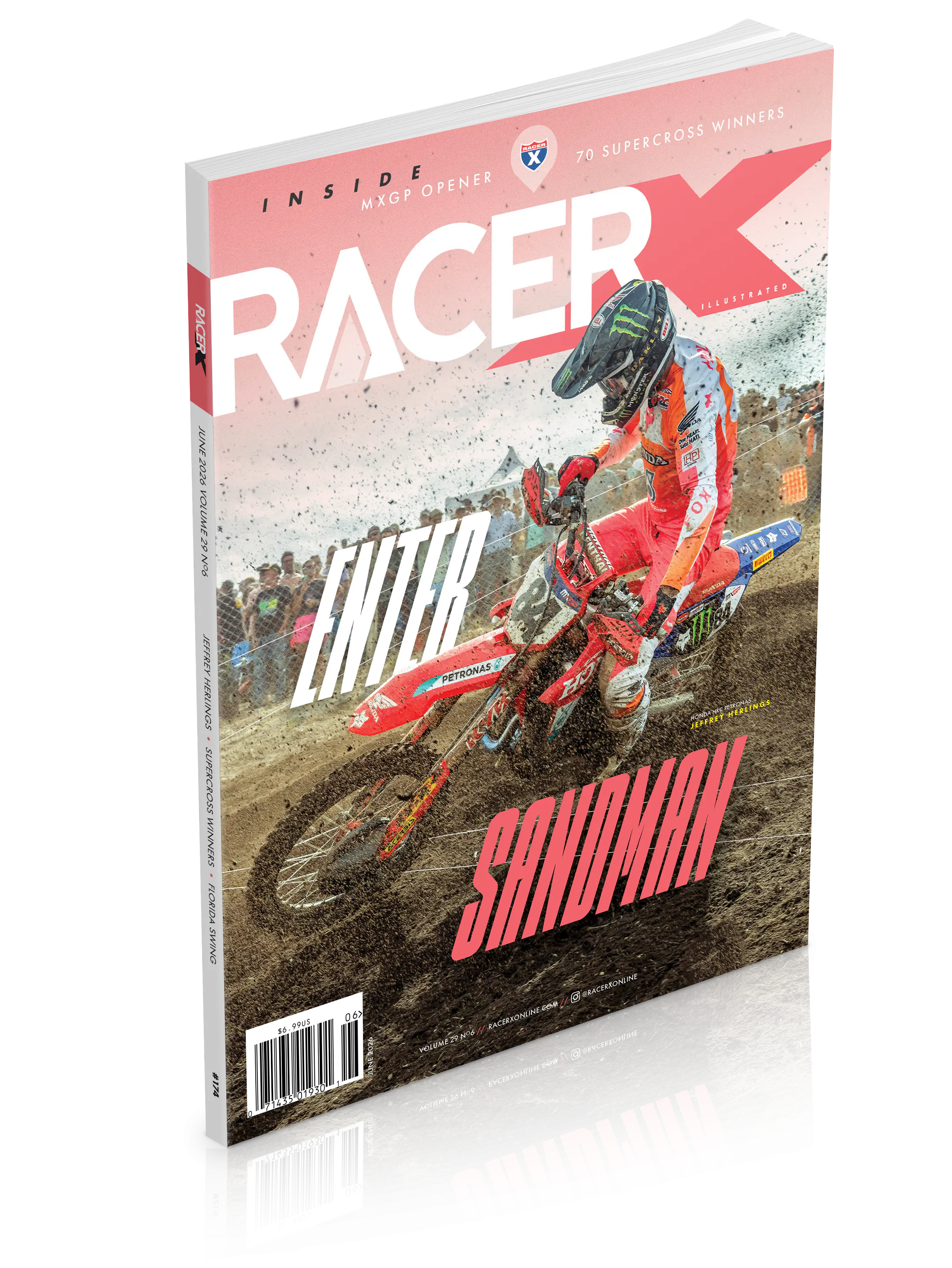 The June 2026 Issue of Racer X Illustrated Motocross Magazine