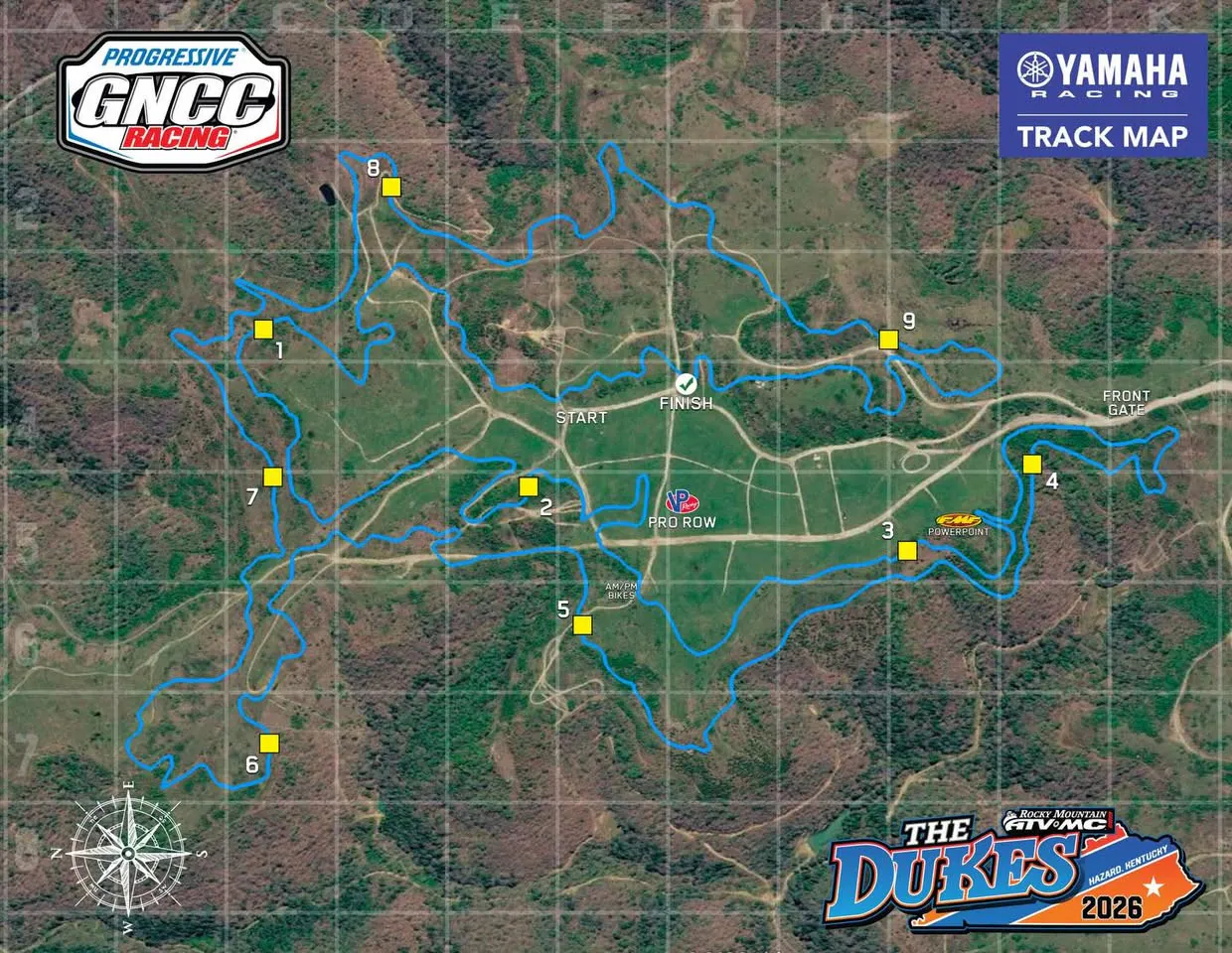 The Dukes GNCC Layout