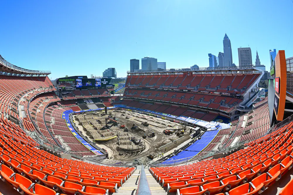 Video: Cleveland SX Press Day Interviews with Ian Harrison, Bill Heras, Schock, Stewart, Bennick, Ramsey, Clason, and More