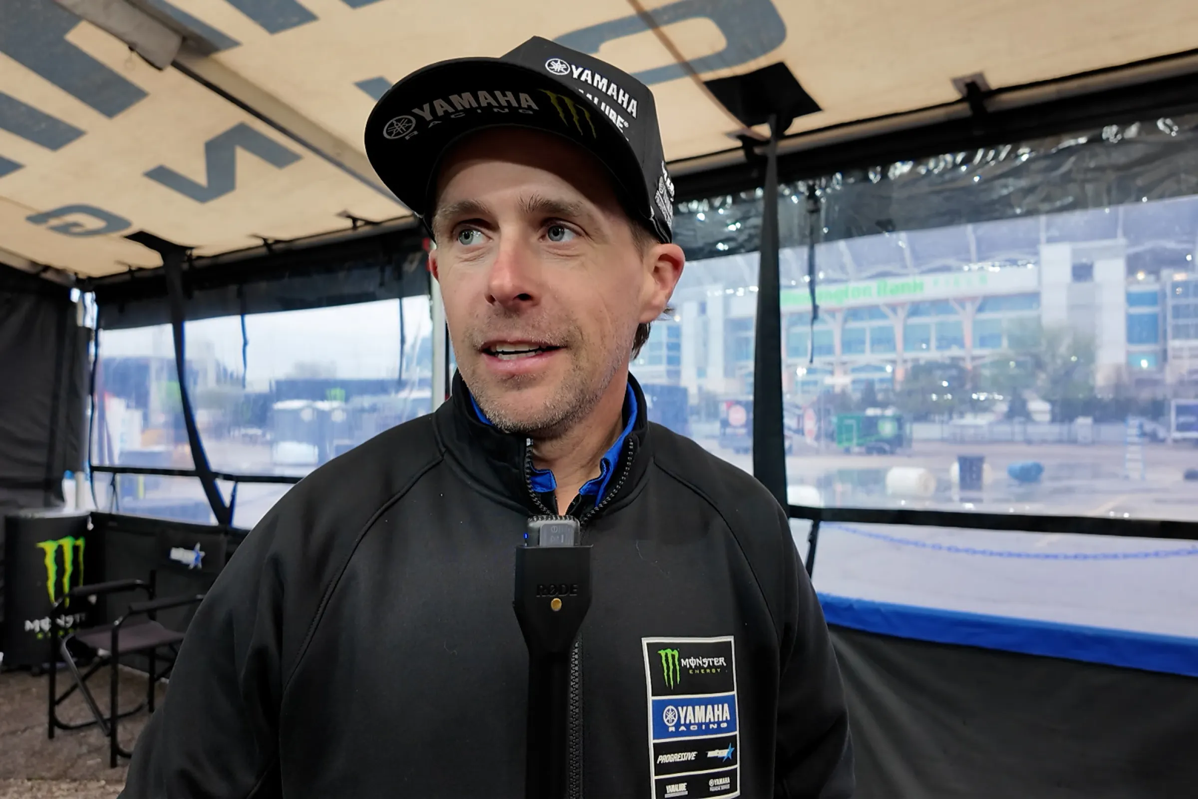 Wil Hahn After All 5 Monster Energy Yamaha Star Riders Land on Podium in Cleveland: 