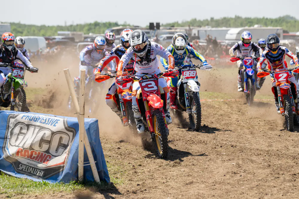 Jordan Ashburn takes first GNCC win of the season at The Dukes