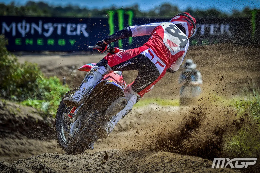 Jeffrey Herlings at the MXGP in Sardinia.&nbsp;