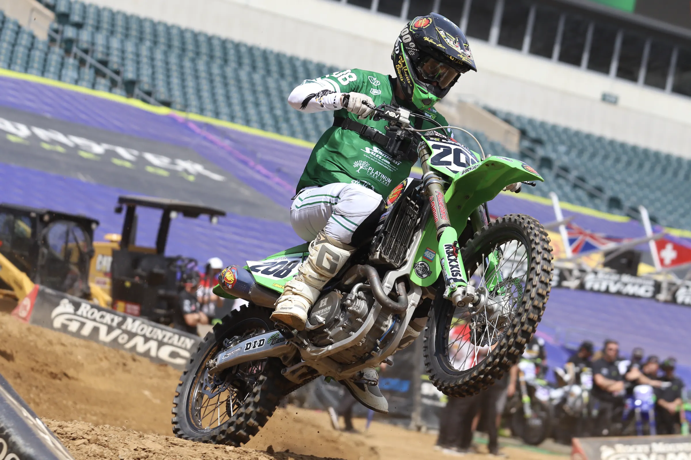 Watch: On Board Press Day Lap at Philadelphia SX with Local Logan Leitzel