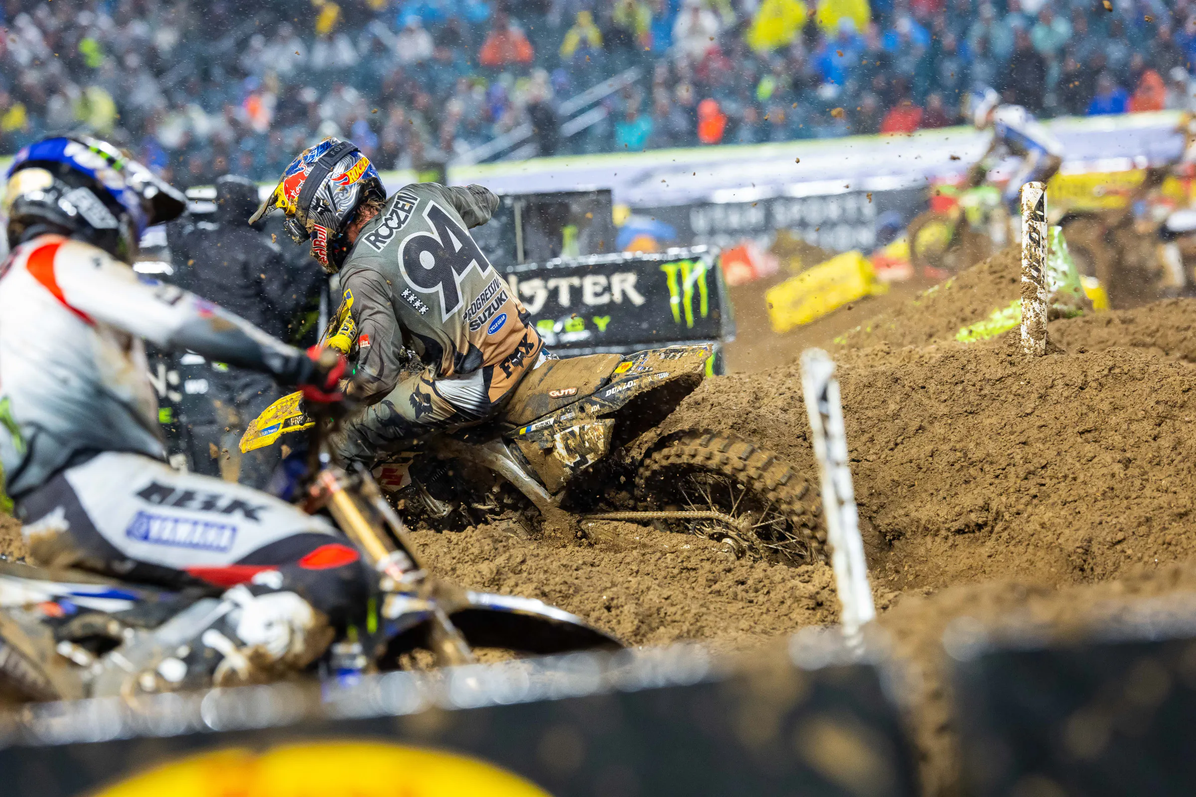 Roczen's Mentality with Points Lead, Two SX Rounds to Go: “We Gotta Go Out And Win”