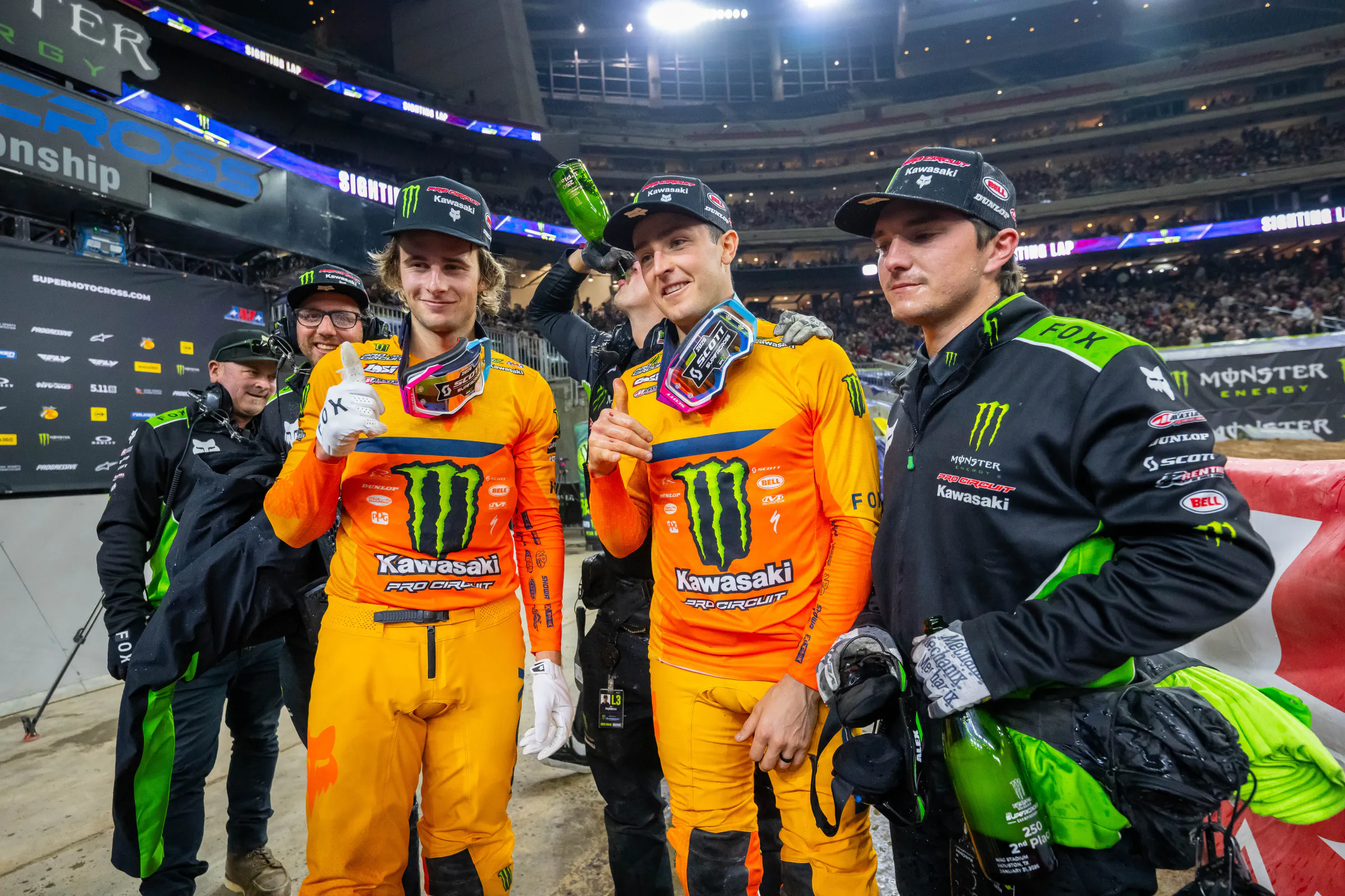 Kawasaki: Kitchen and McAdoo Back in Action for Denver SX