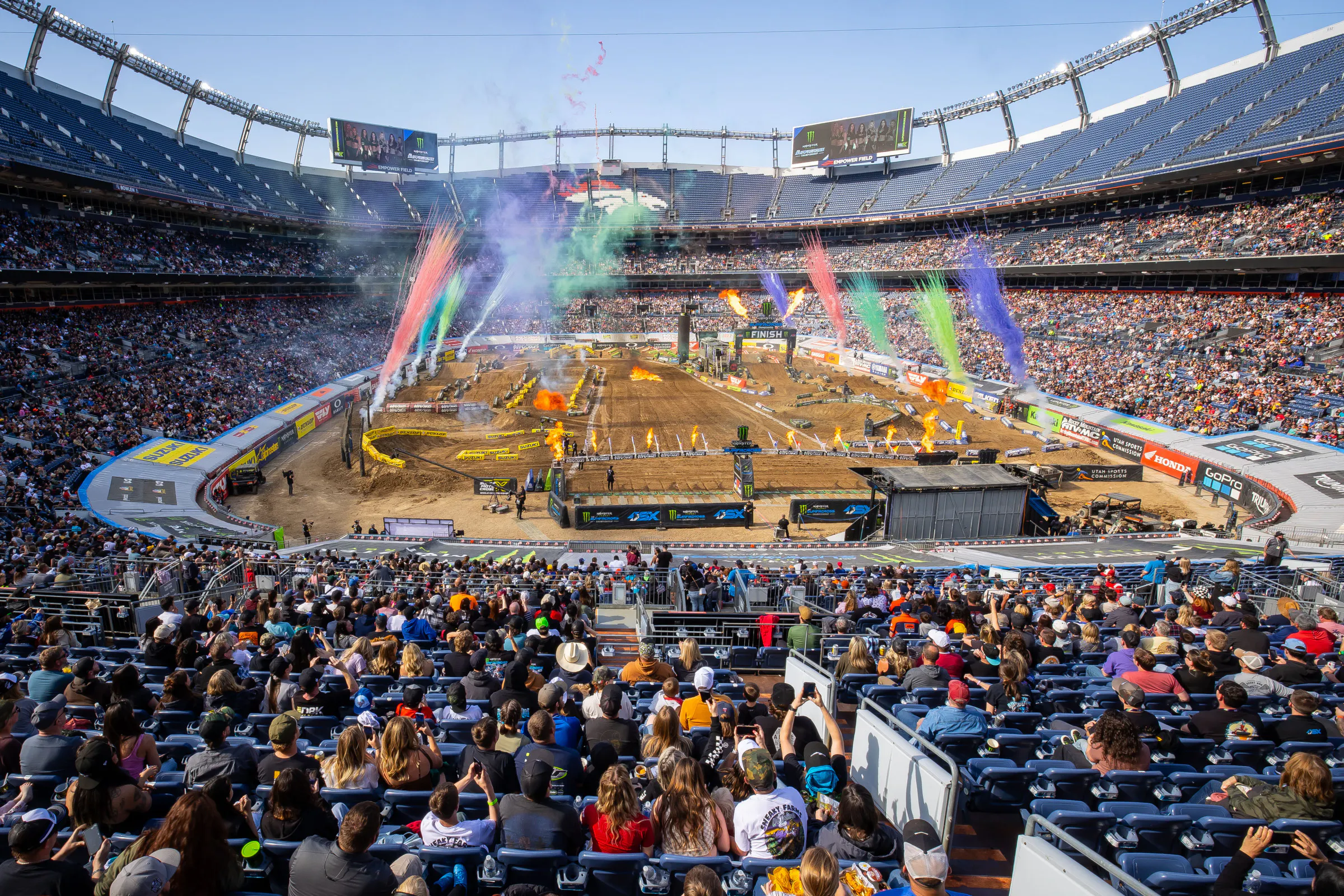 Denver SX Full Race Day Schedule