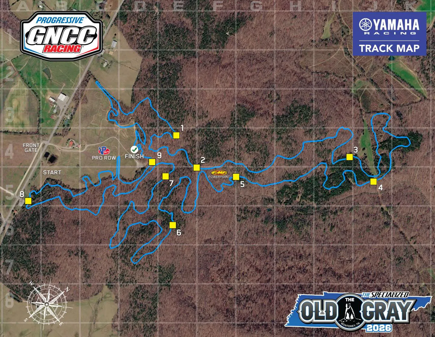 The Old Gray GNCC Layout