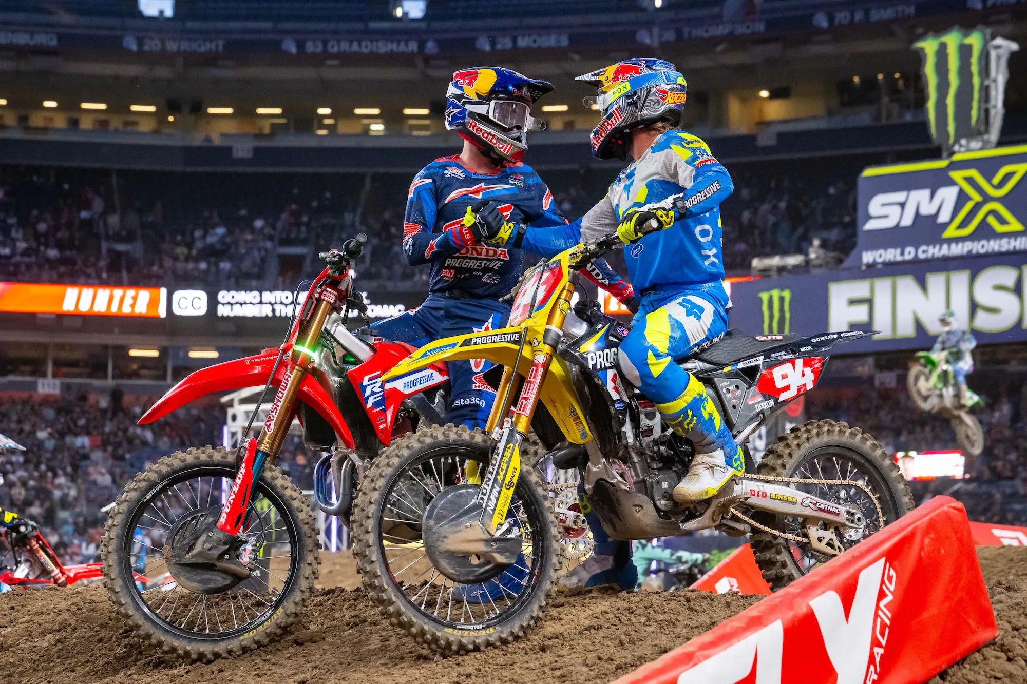 One of these guys is going to be a 450SX Champion next week in Utah.