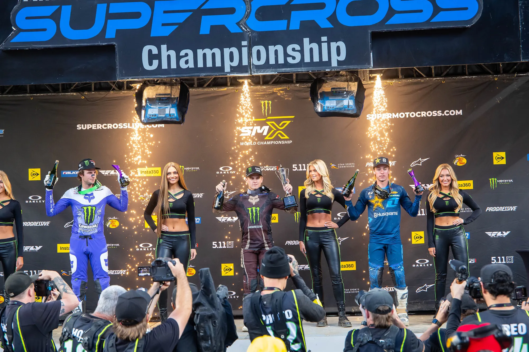 The 250SX podium.