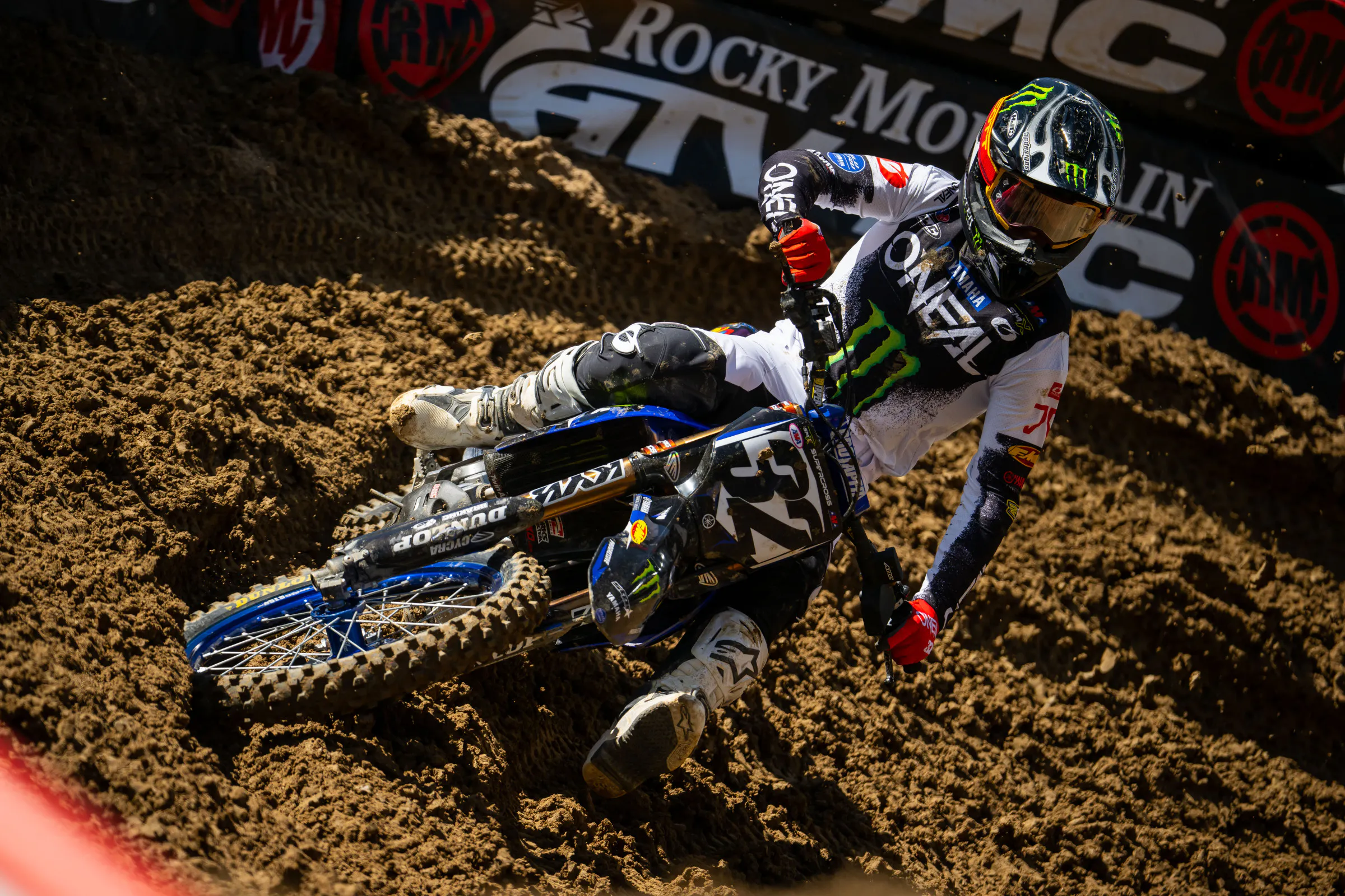 Justin Cooper on Crash with Dylan Ferrandis: “We were both going for the line and we kind of just locked bars and went down
