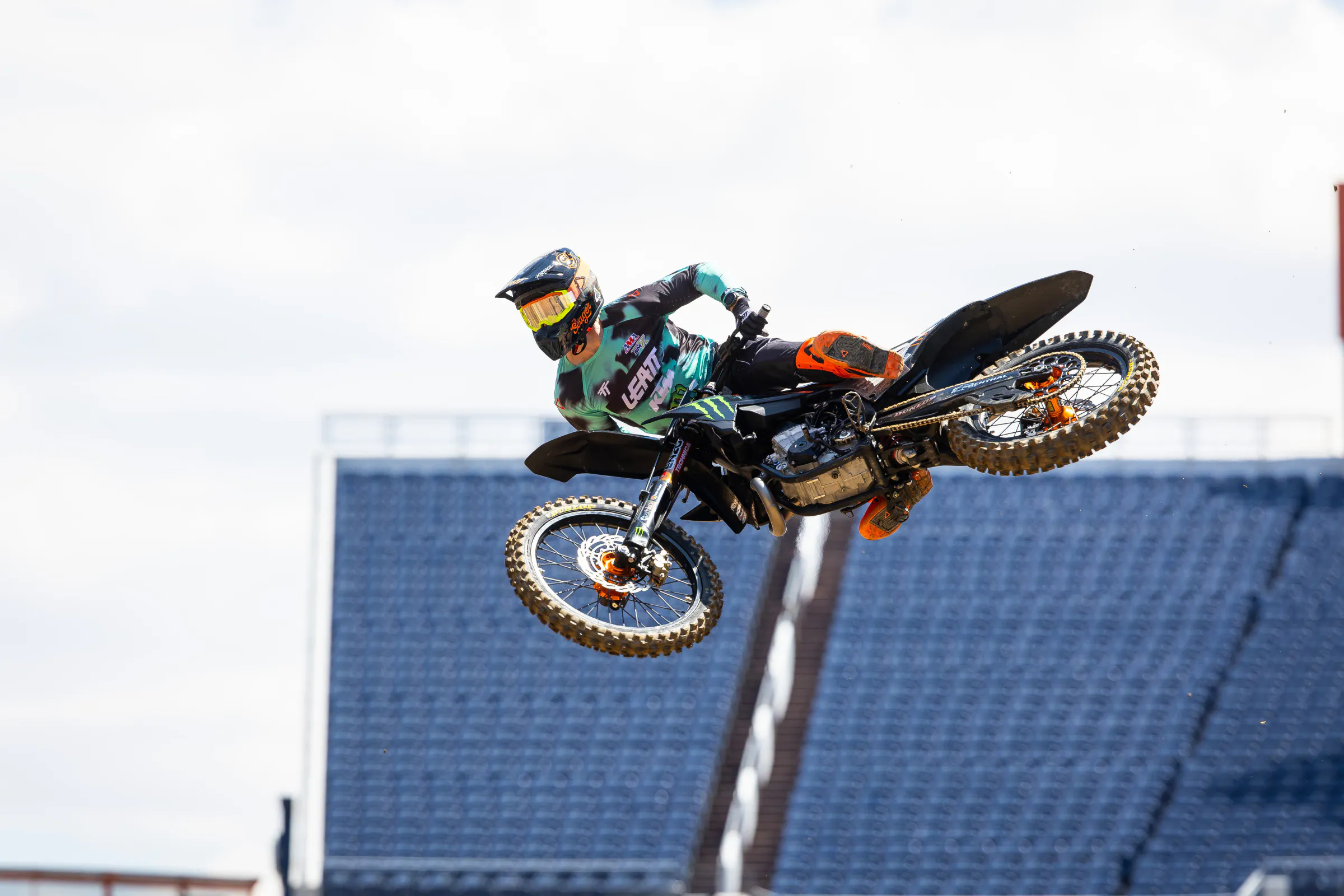 If you're watching qualifying and want to know if anyone will jump a certain section or execute a dicey combo, just watch Justin Hill.