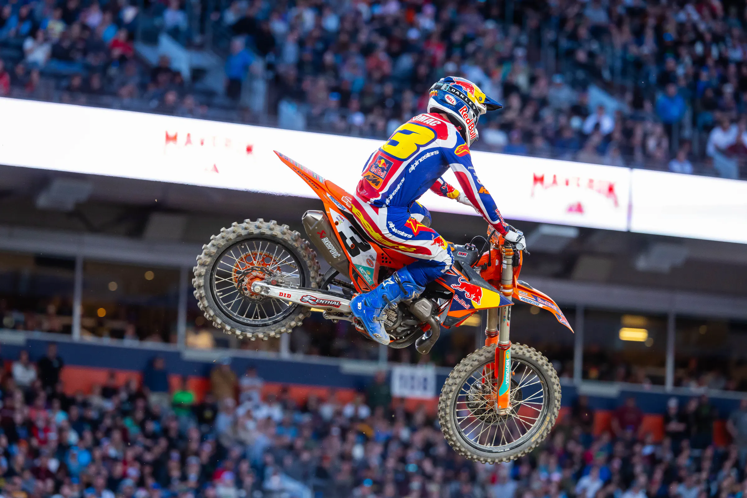 Tomac on Denver SX: “I was definitely stuck behind him [Prado], and that, I think, allowed Kenny to sneak away”