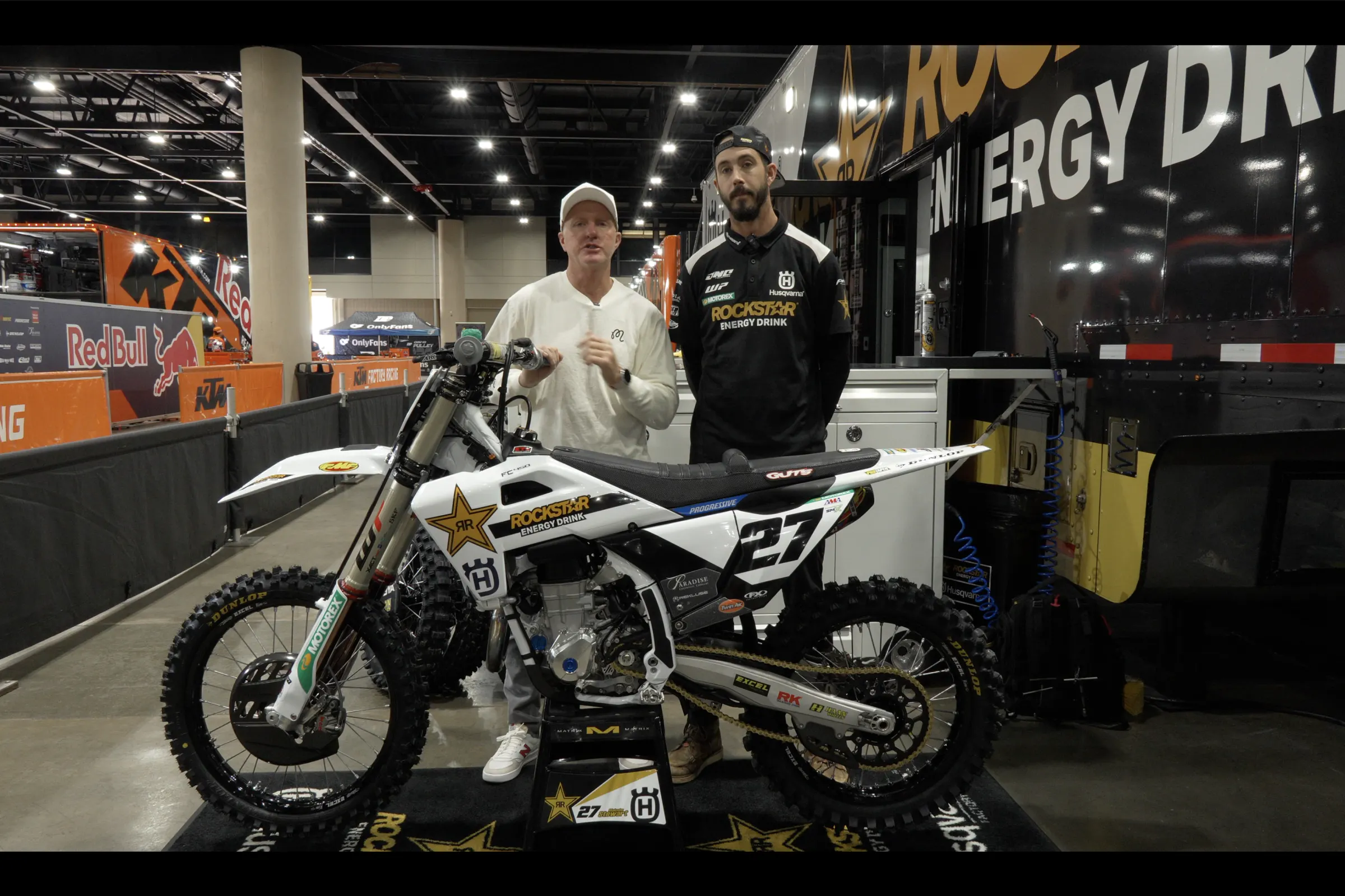 Video: Close Up Look at Malcolm Stewart's Husqvarna FC 450 SX Race Bike with Mechanic Jared Warrick