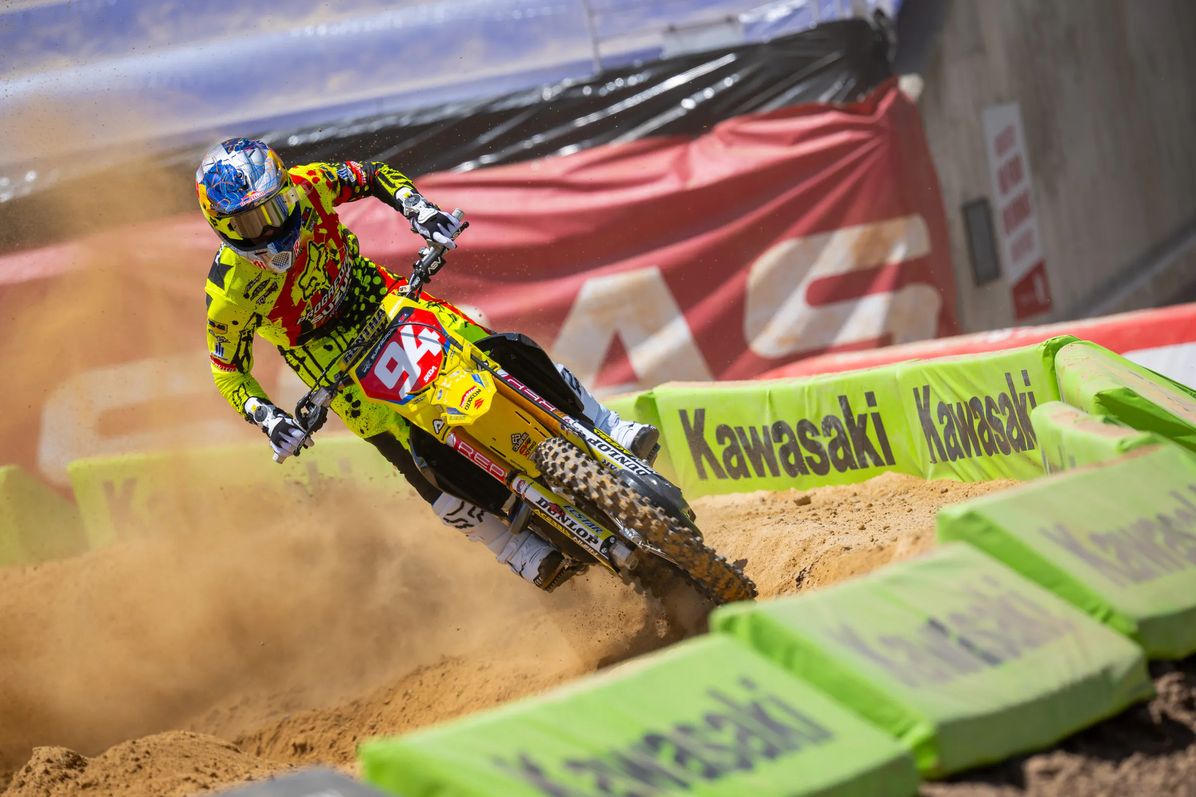 Will Roczen still have that plate on his bike after tonight's main event?