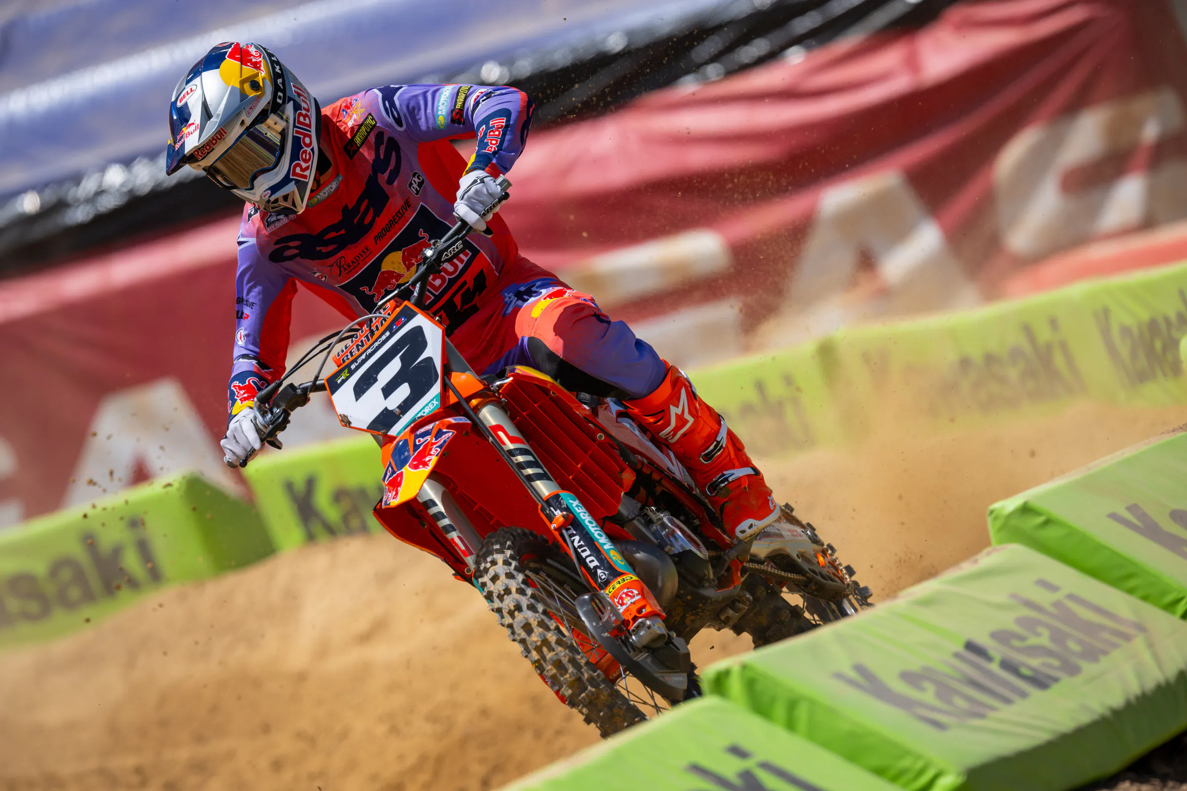 Eli Tomac Crashes on First Lap of Heat Race, Out for Remainder of Salt Lake City SX
