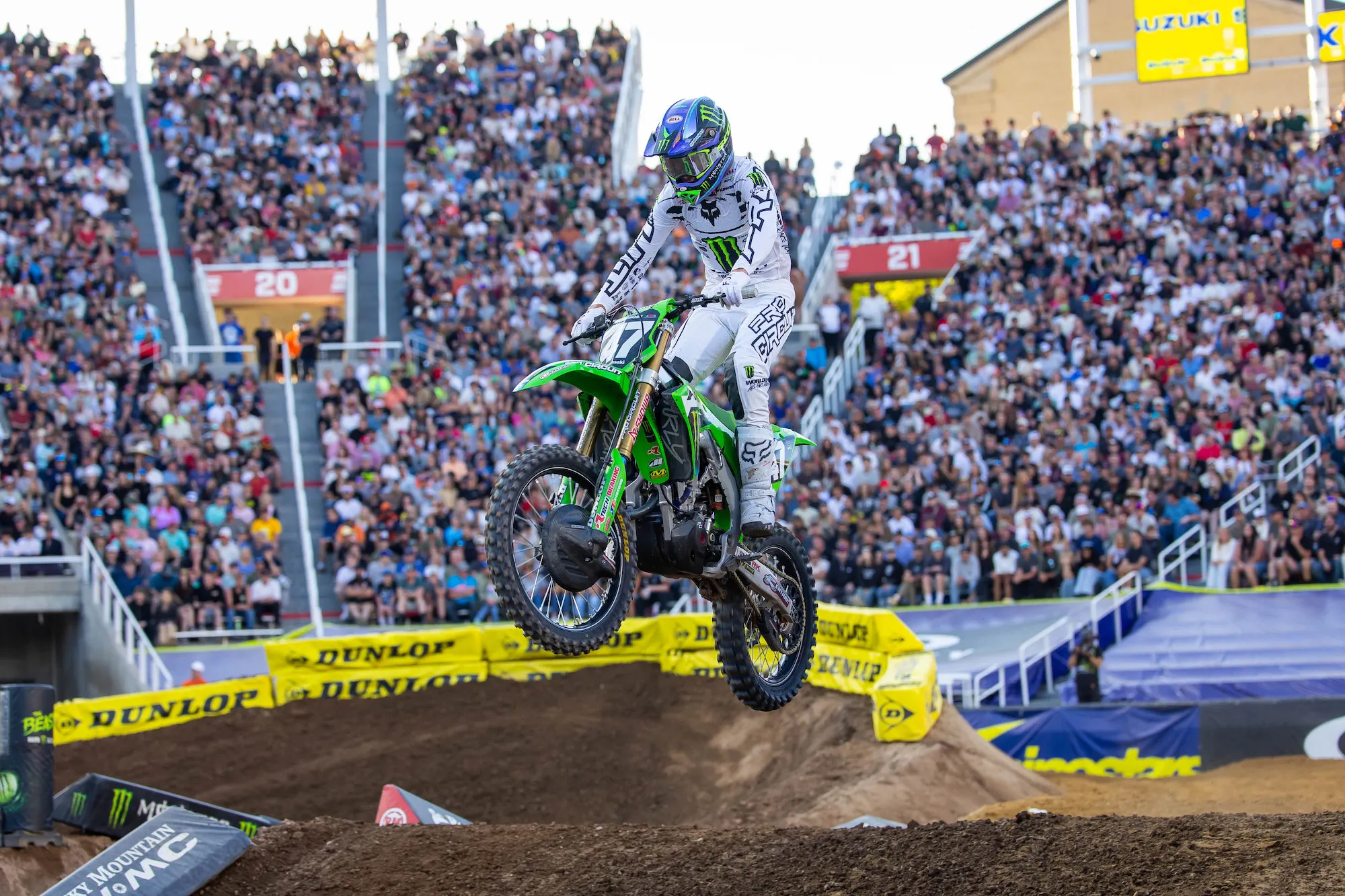 Monster Energy Pro Circuit Kawasaki's Levi Kitchen finished the season strong with back-to-back runner-up finishes.