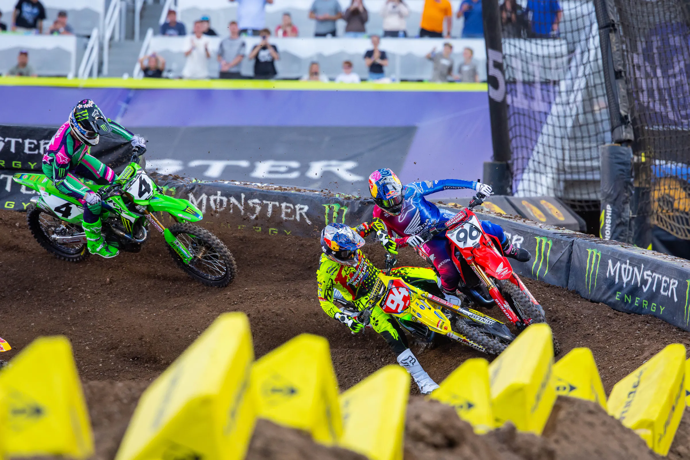 Salt Lake City SX: Roczen Gets it Done, Sexton gets another one, and Davies and Deegan Get Physical