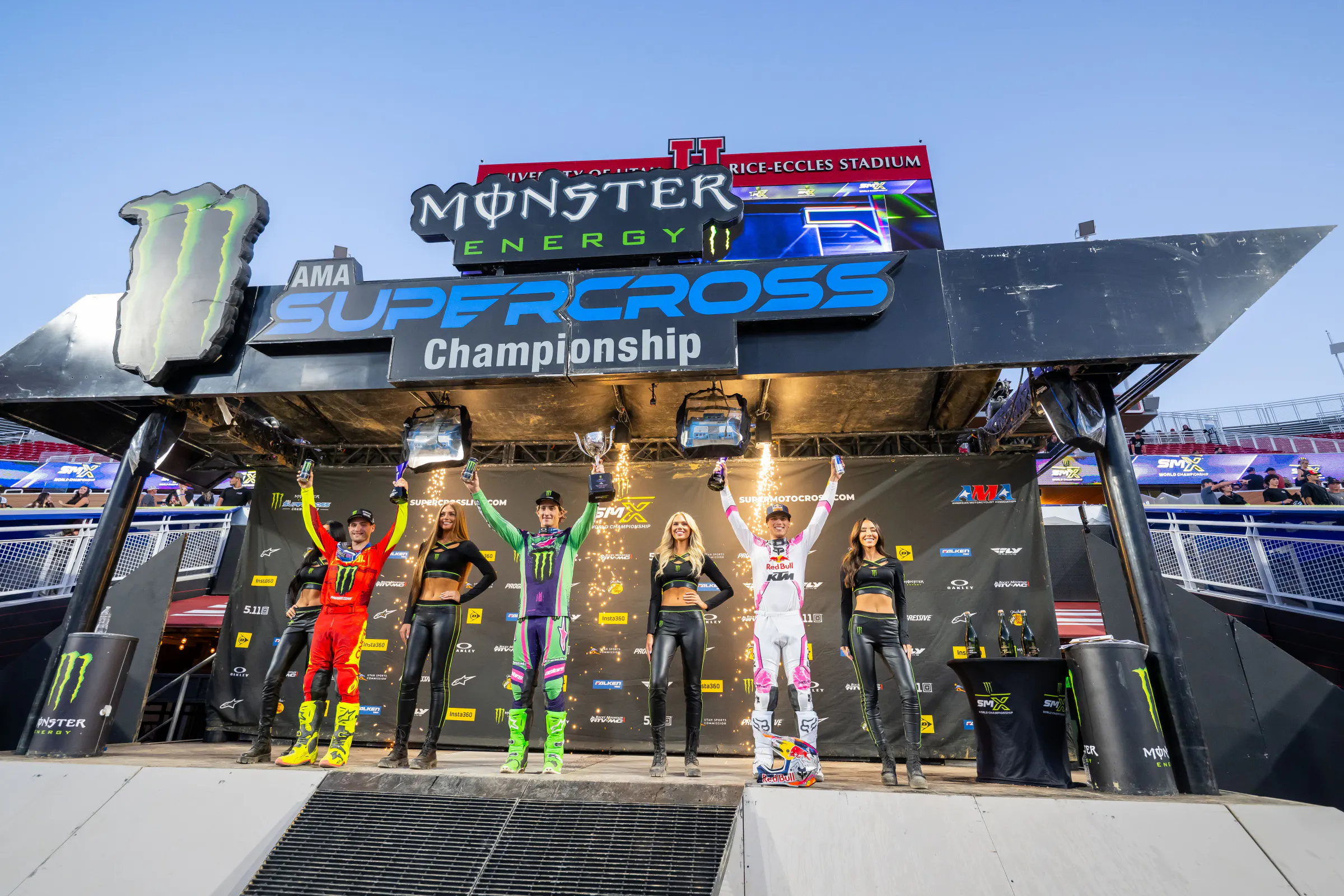450SX podium