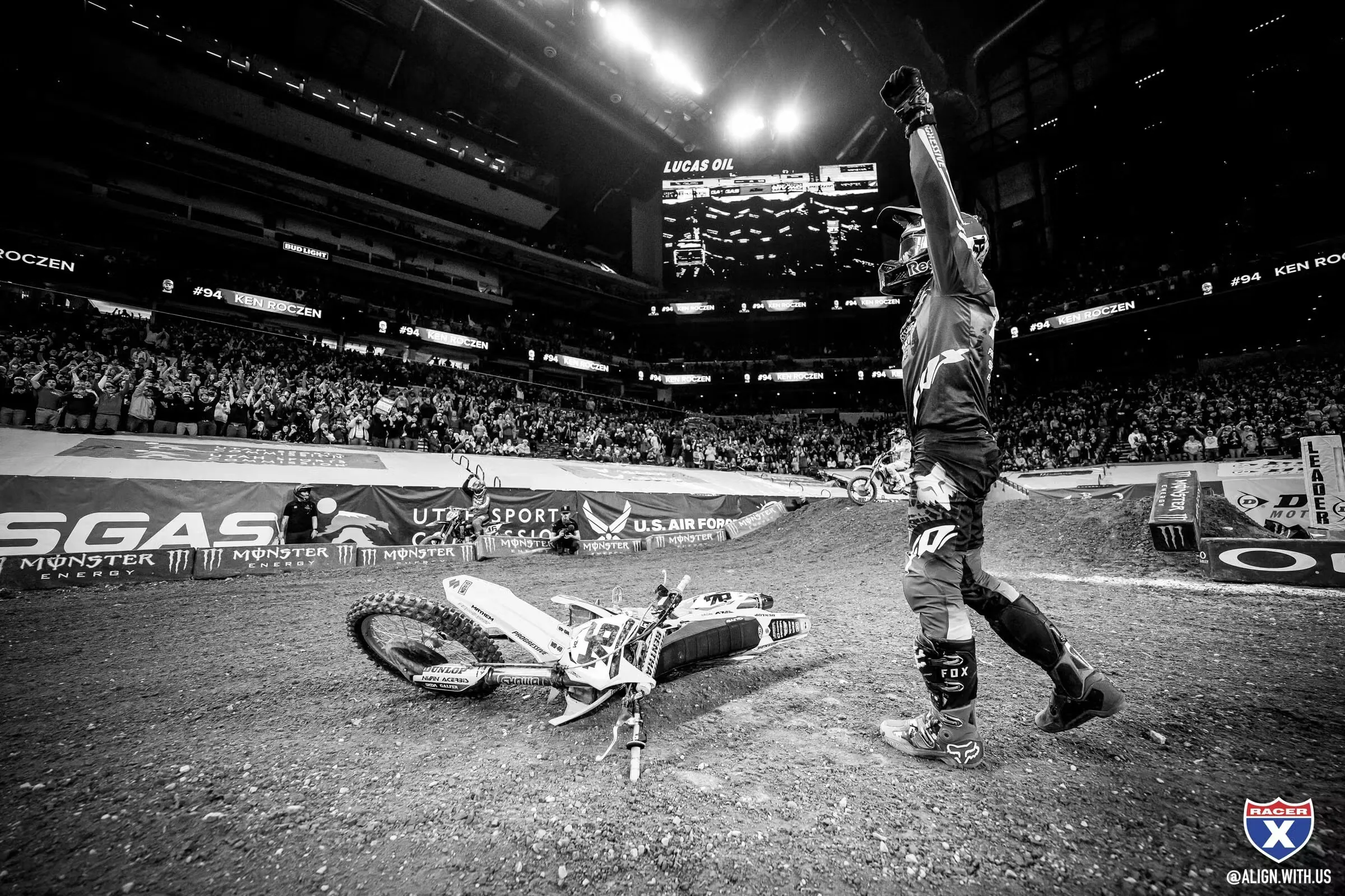 Ken Roczen at the 2023 Indianapolis SX