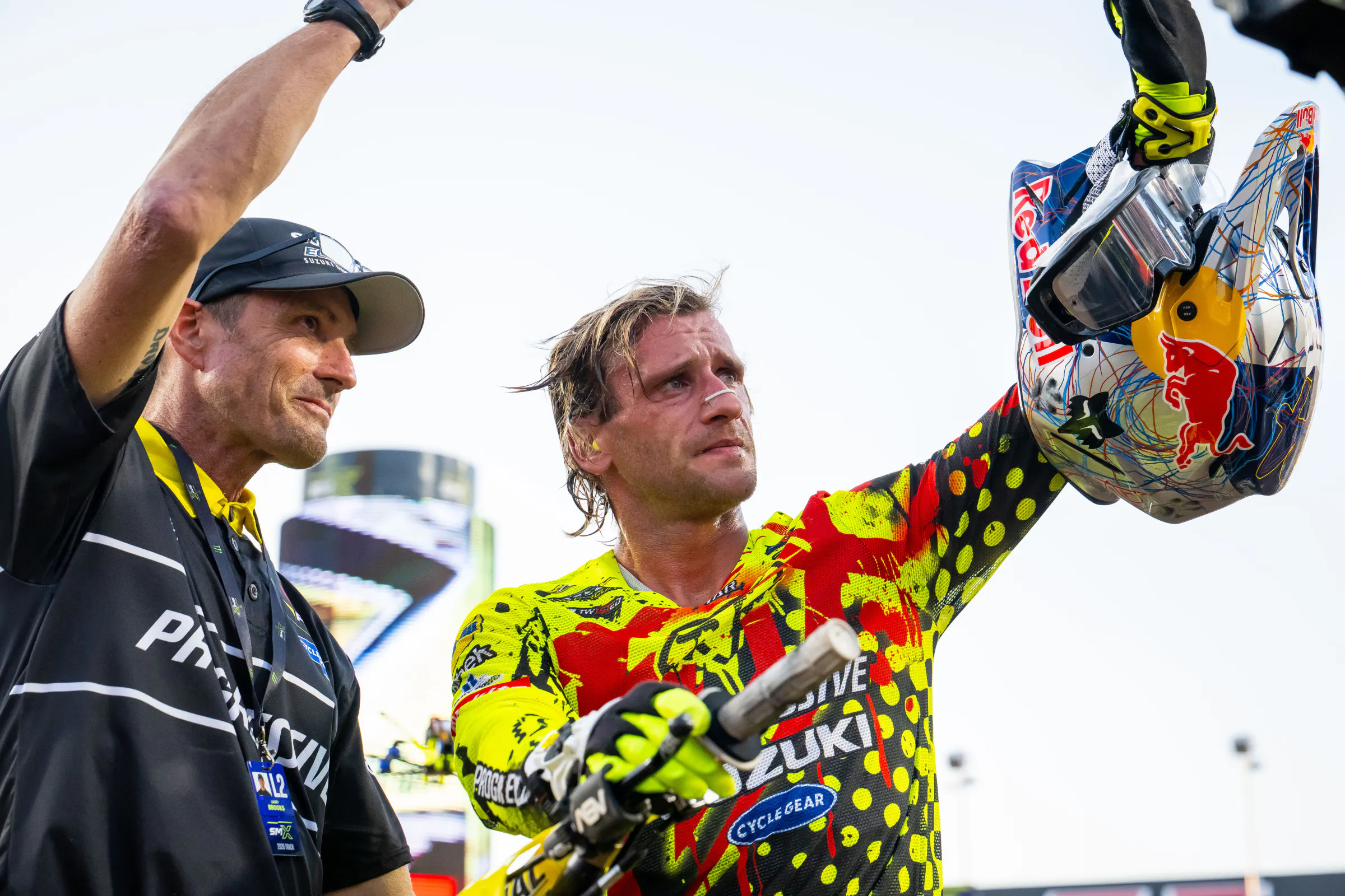 Larry Brooks and Ken Roczen