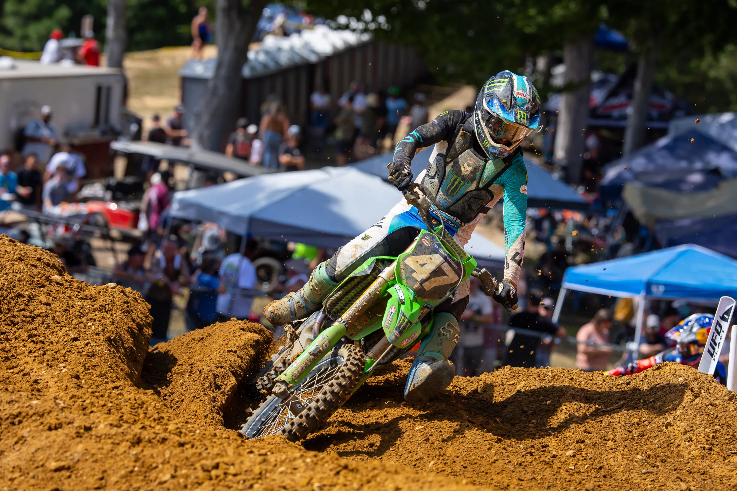 Kitchen last summer at Budds Creek.