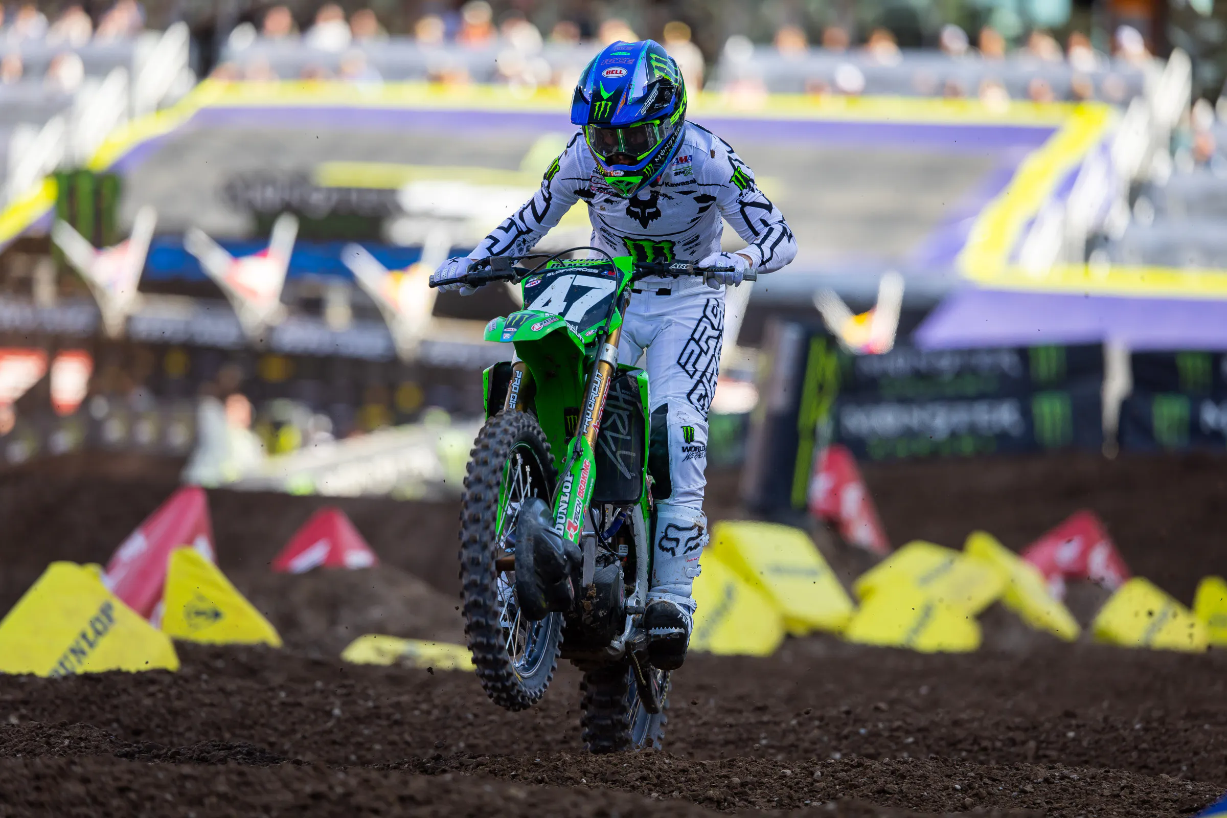 After a slow start to the season, Kitchen took second in 250SX West points and second at the season finale in Salt Lake City.
