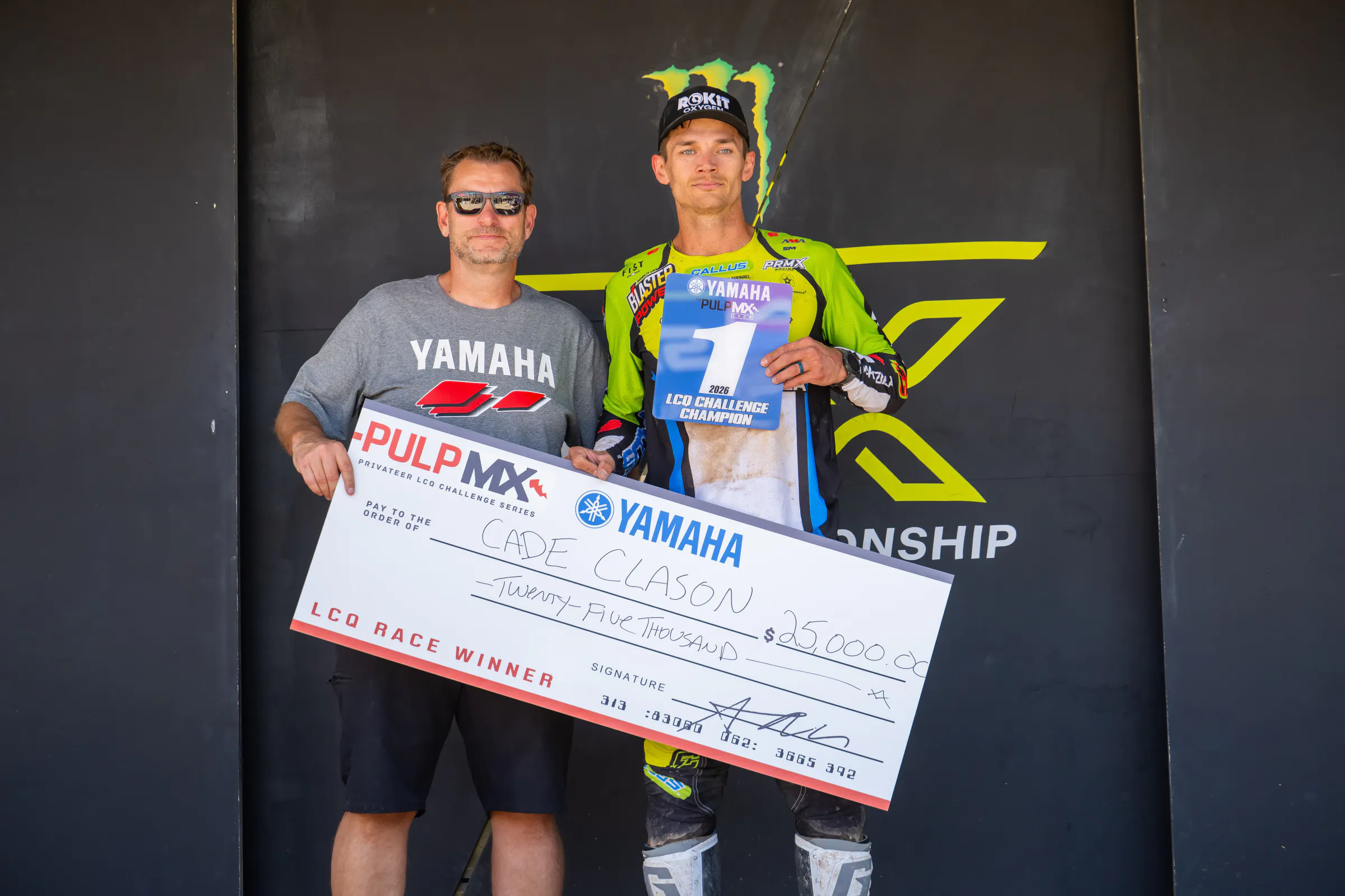 Steve Matthes and Cade Clason