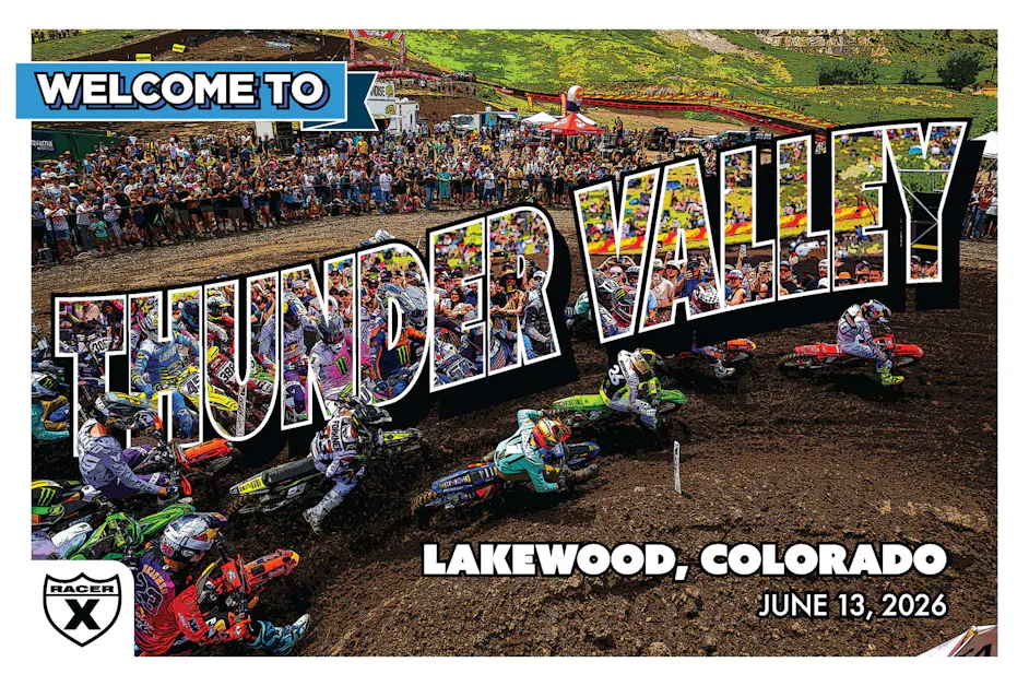 Free Thunder Valley National Event Sticker Available at MotoTees this Weekend