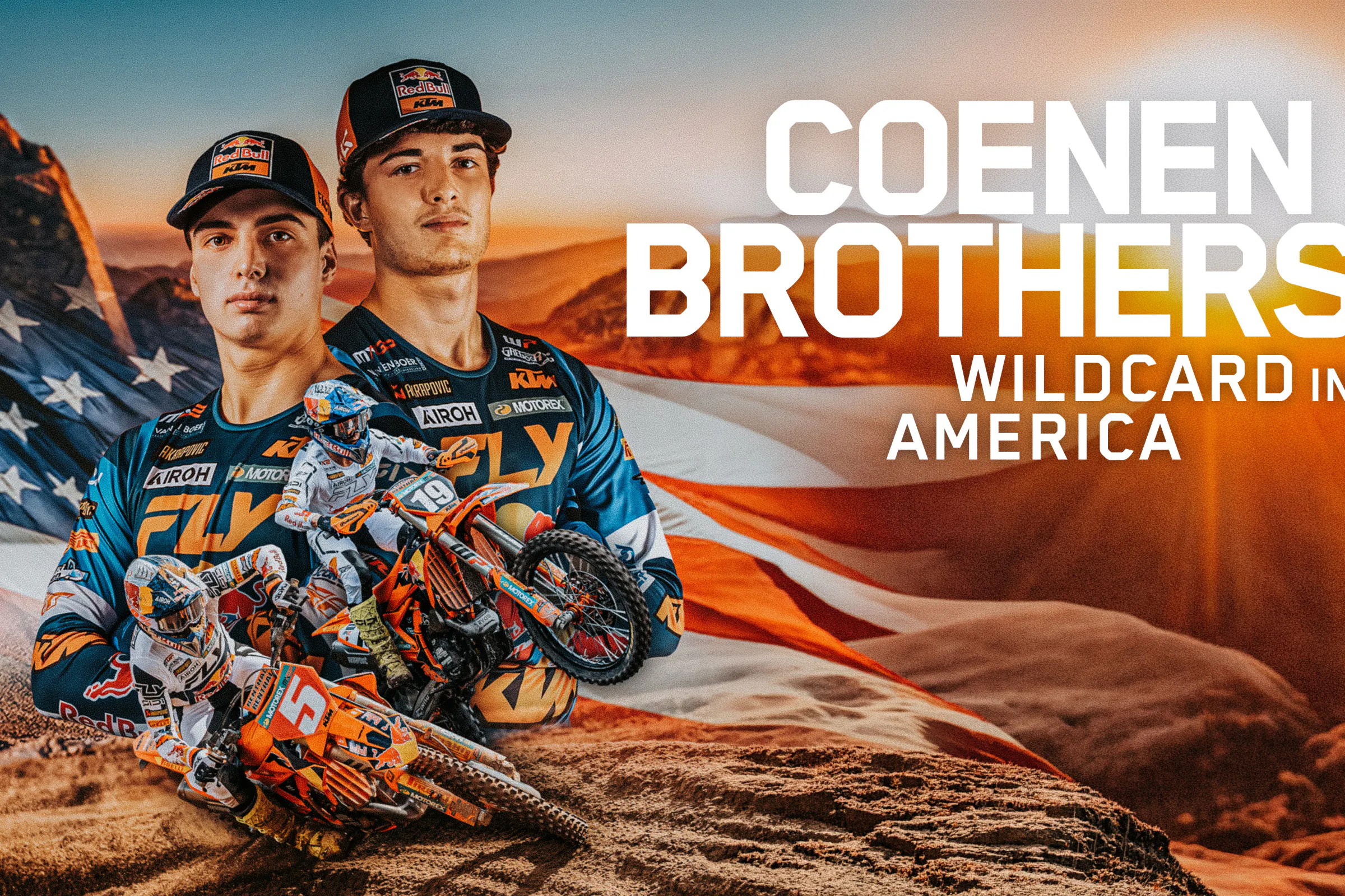 Confirmed: Coenen Brothers in for Three 2026 Pro Motocross Rounds This Summer