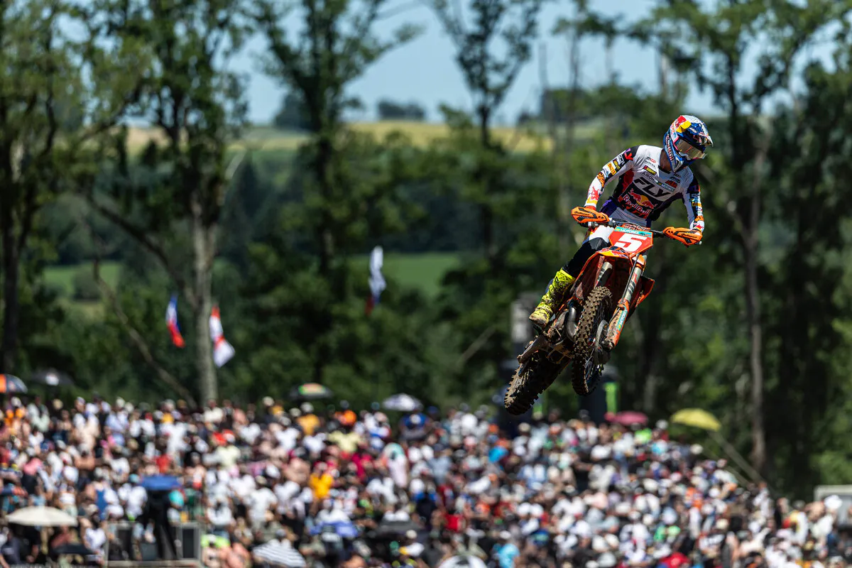 Lucas Coenen ruled the first moto.
