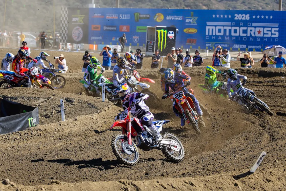 Seth Hammaker, Hunter Lawrence Strike First in Pro Motocross at Fox Raceway National Opener