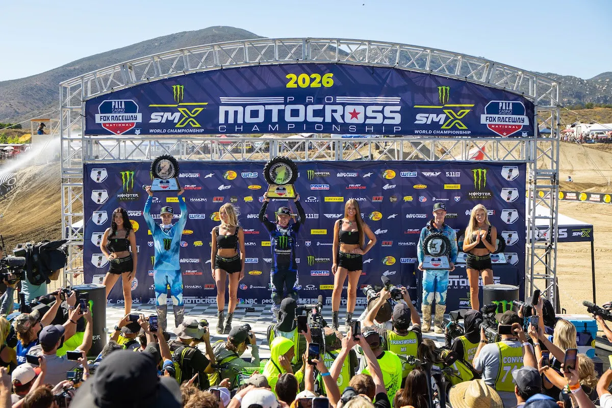 250 Class overall podium