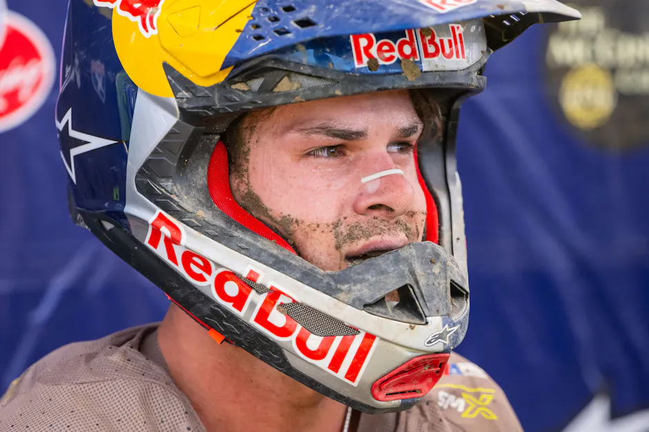 Jett Lawrence After Fox Raceway National: "The ankle feels like shit right now"